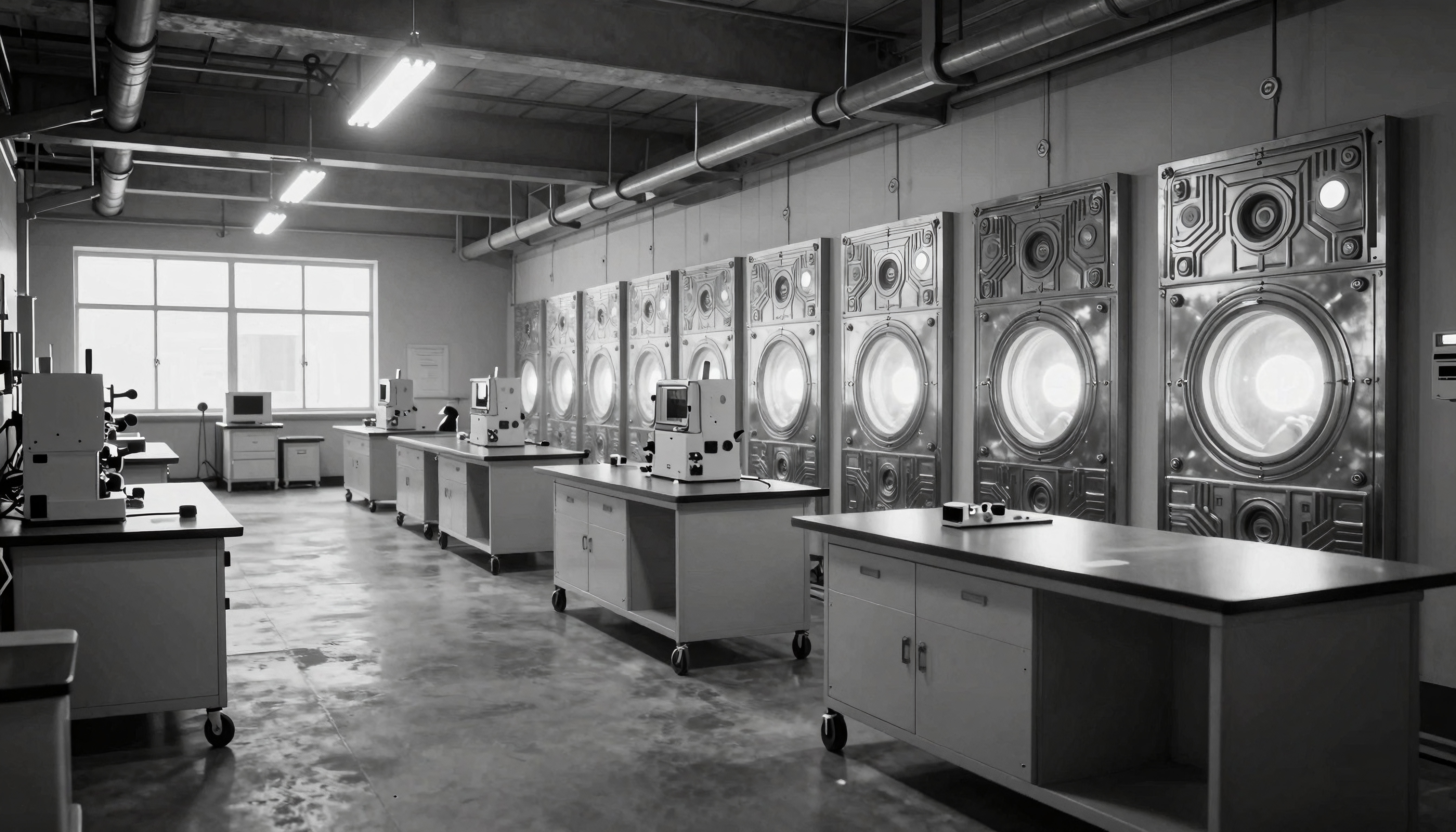 Industrial Laboratory with Advanced Equipment