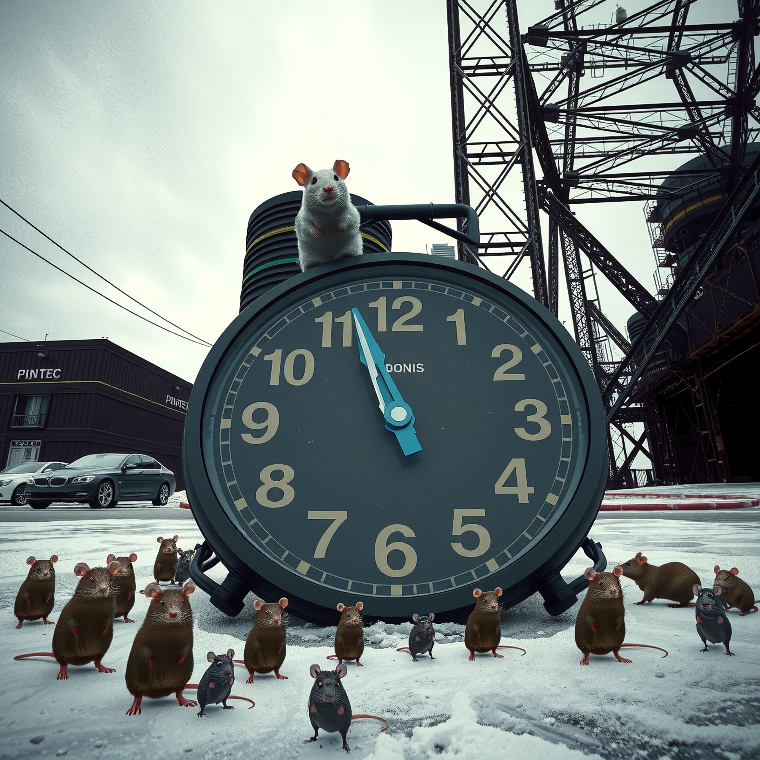 Mouse Adventure in Industrial Wonderland