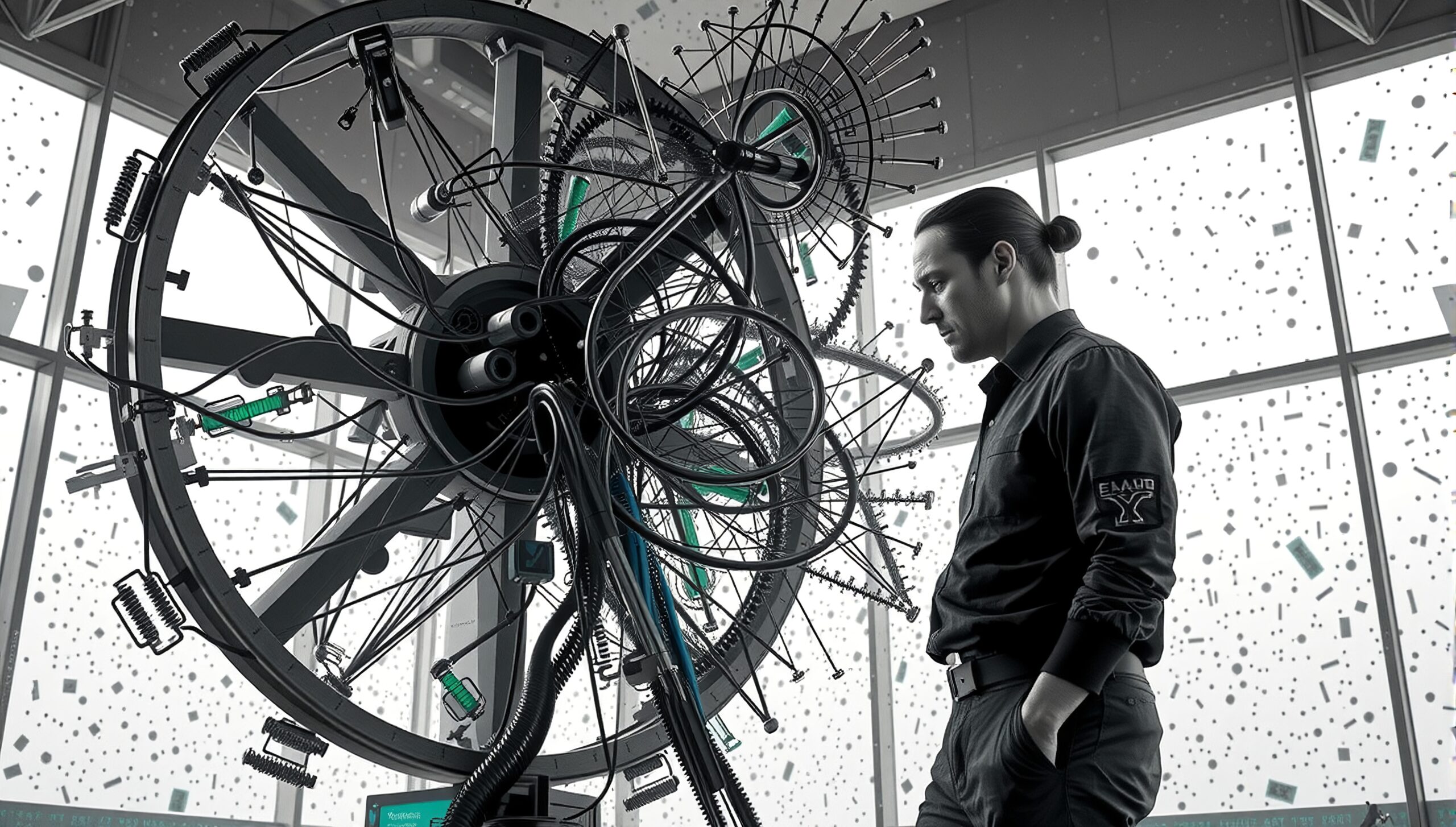 Futuristic Mechanical Structure Analysis