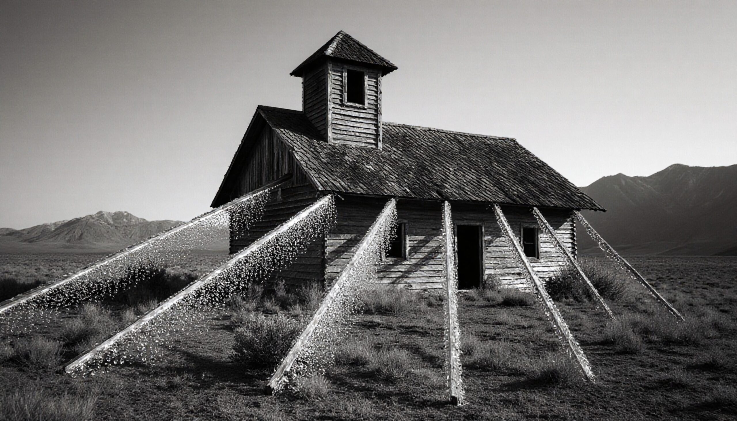 Ethereal Light Emanates From Building