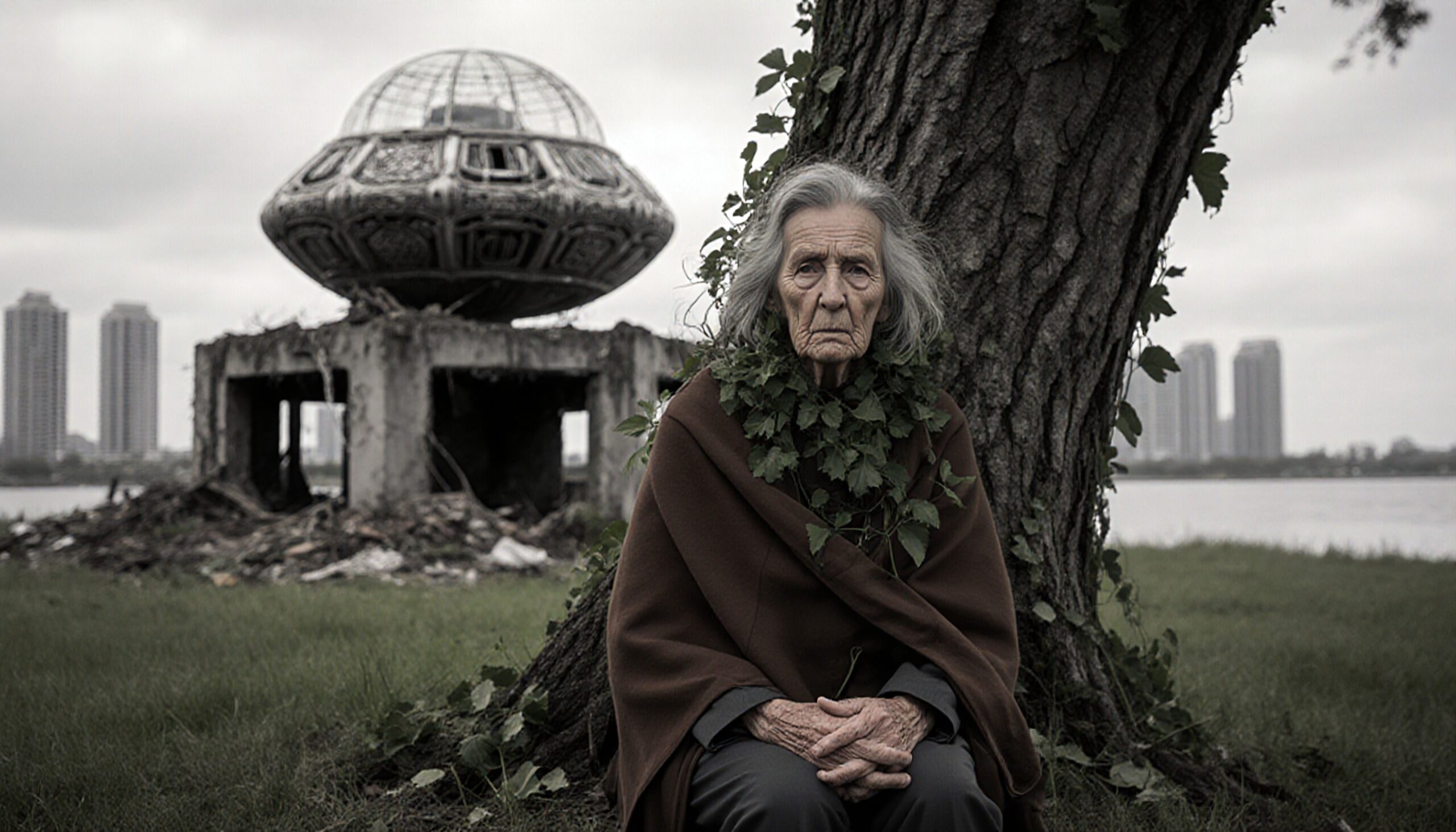 Solitude in Urban Decay Setting