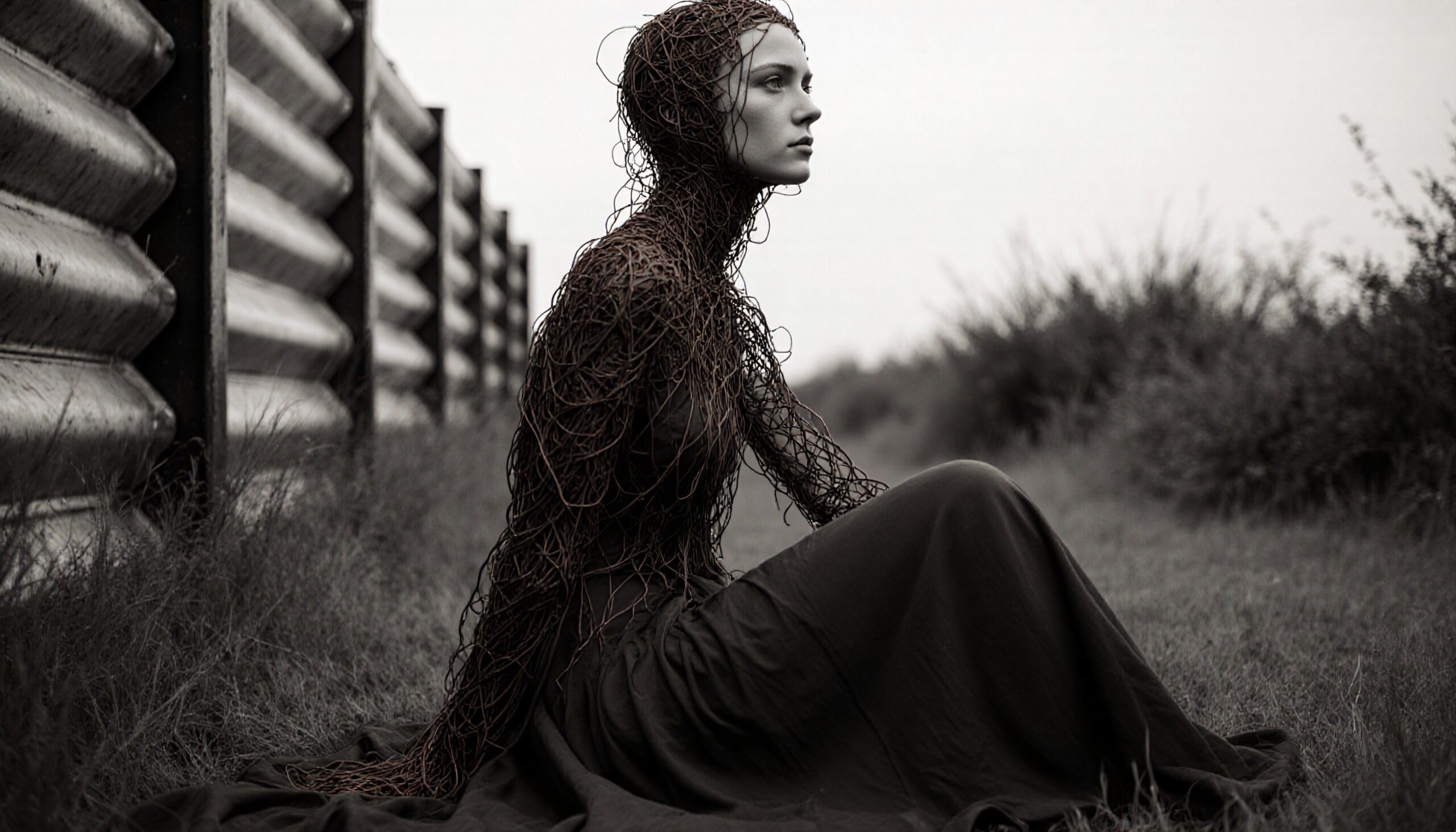 Enveloped in Organic Intricacy