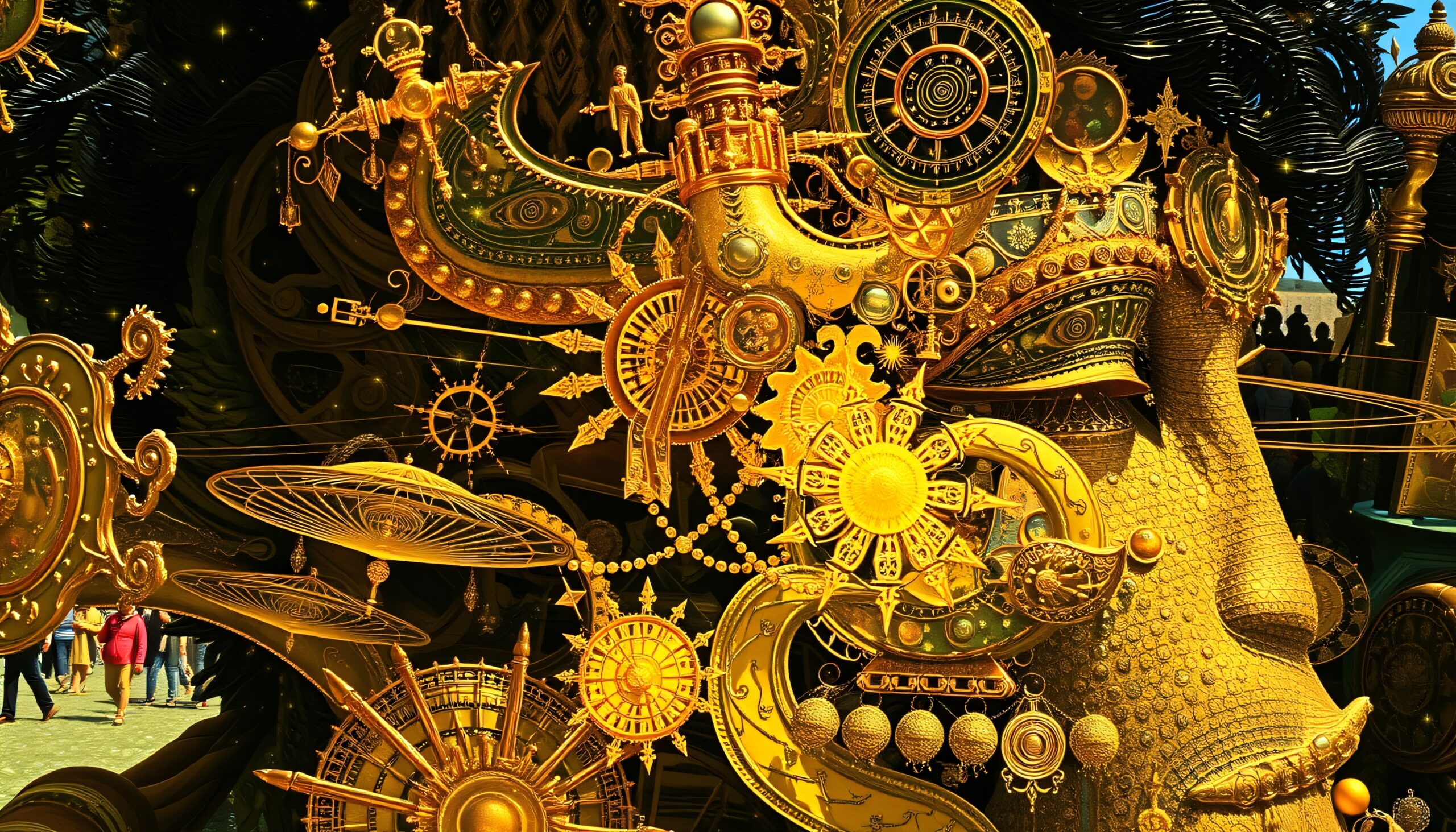 Steampunk Universe of Gears
