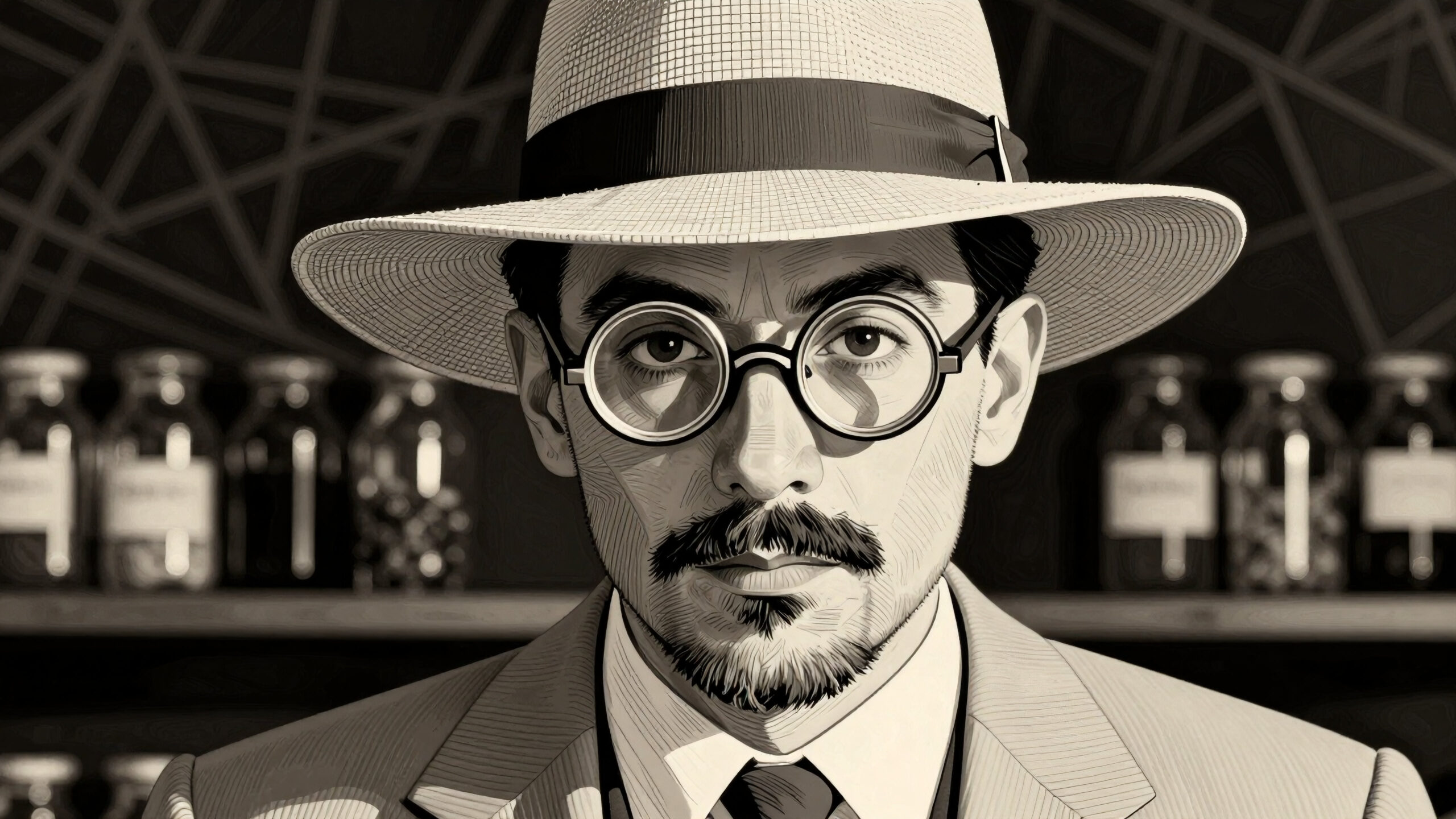 Vintage Detective Portrait