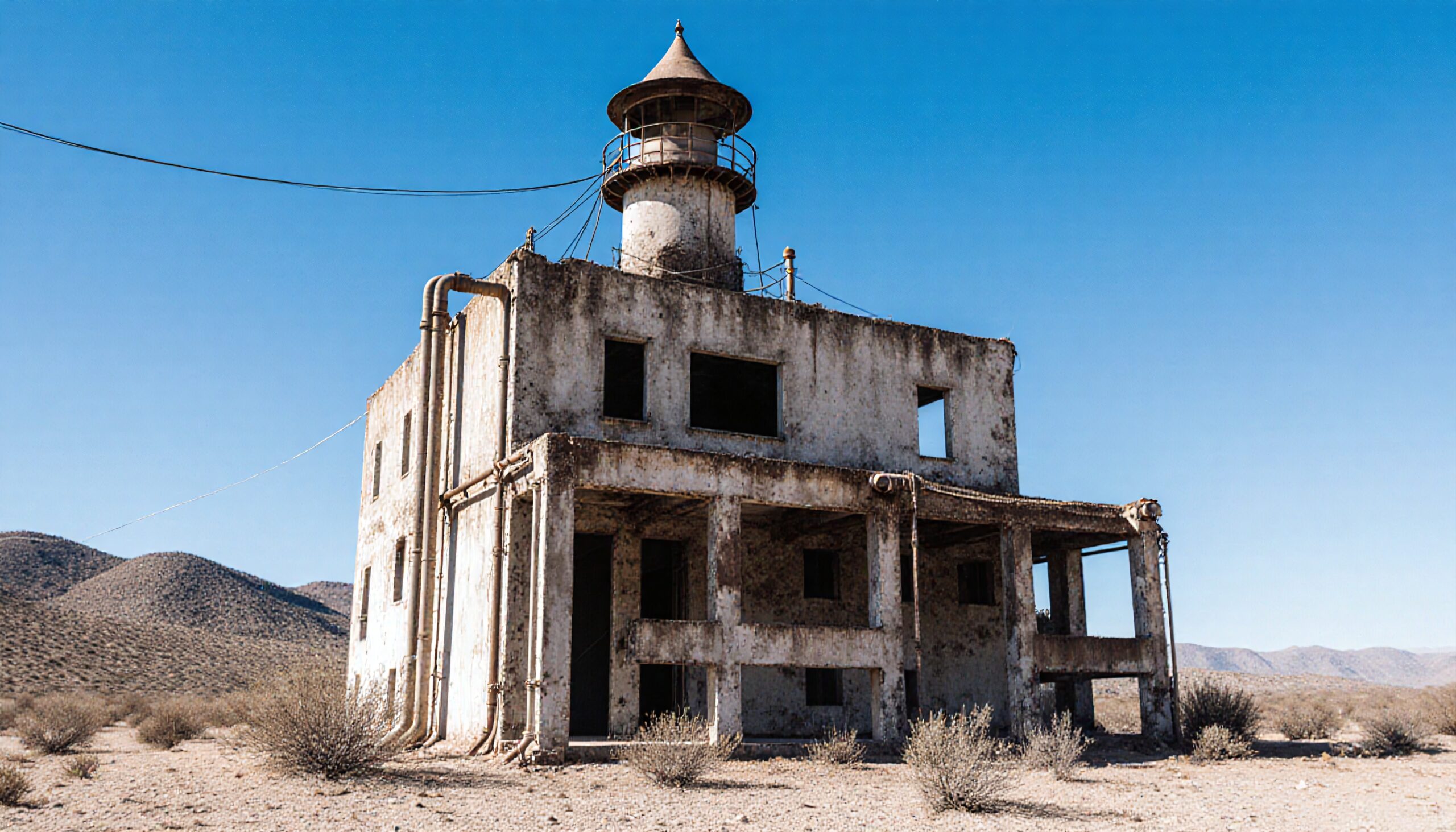 Desert Lighthouse Forgotten Structure