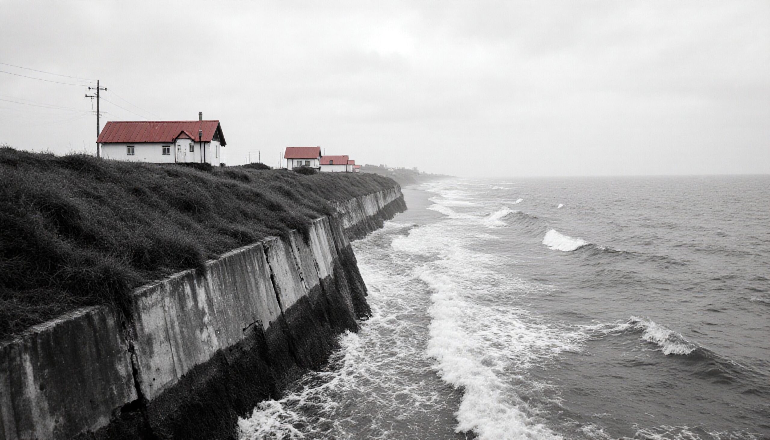 Coastal Homes with Red Roofs