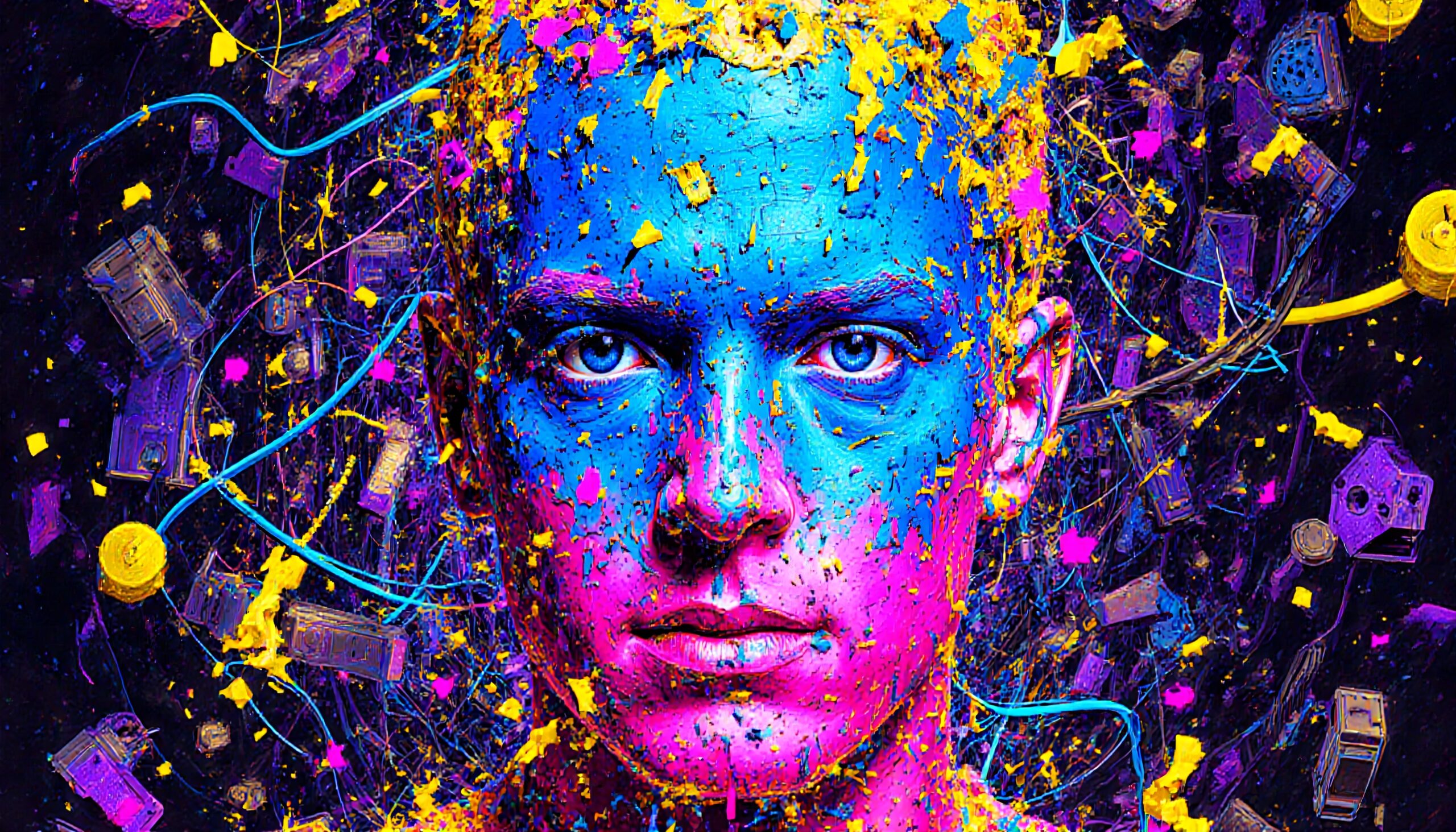 Technicolor Face in Digital World