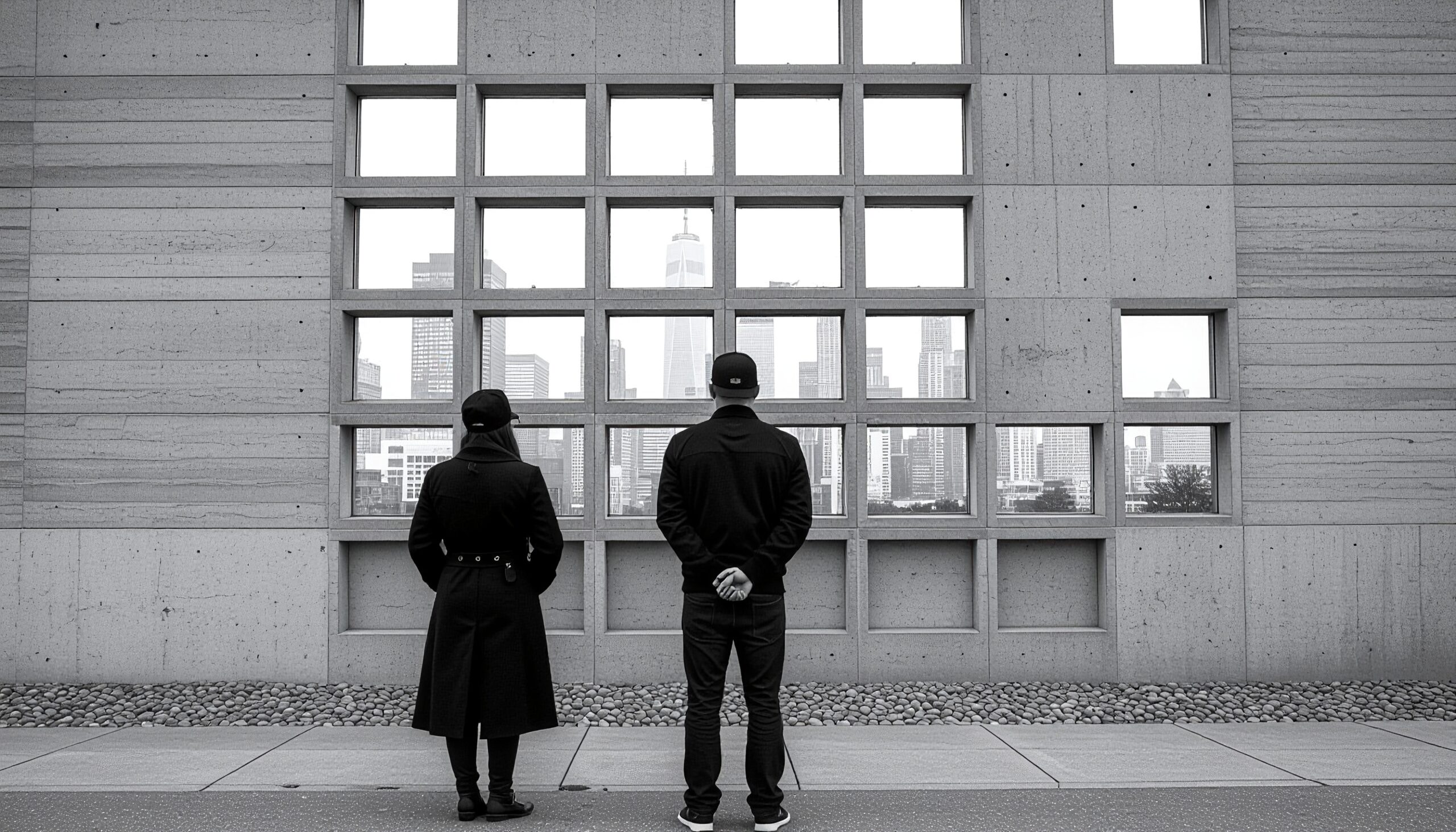 Gazing Through Grid-Framed Skyline