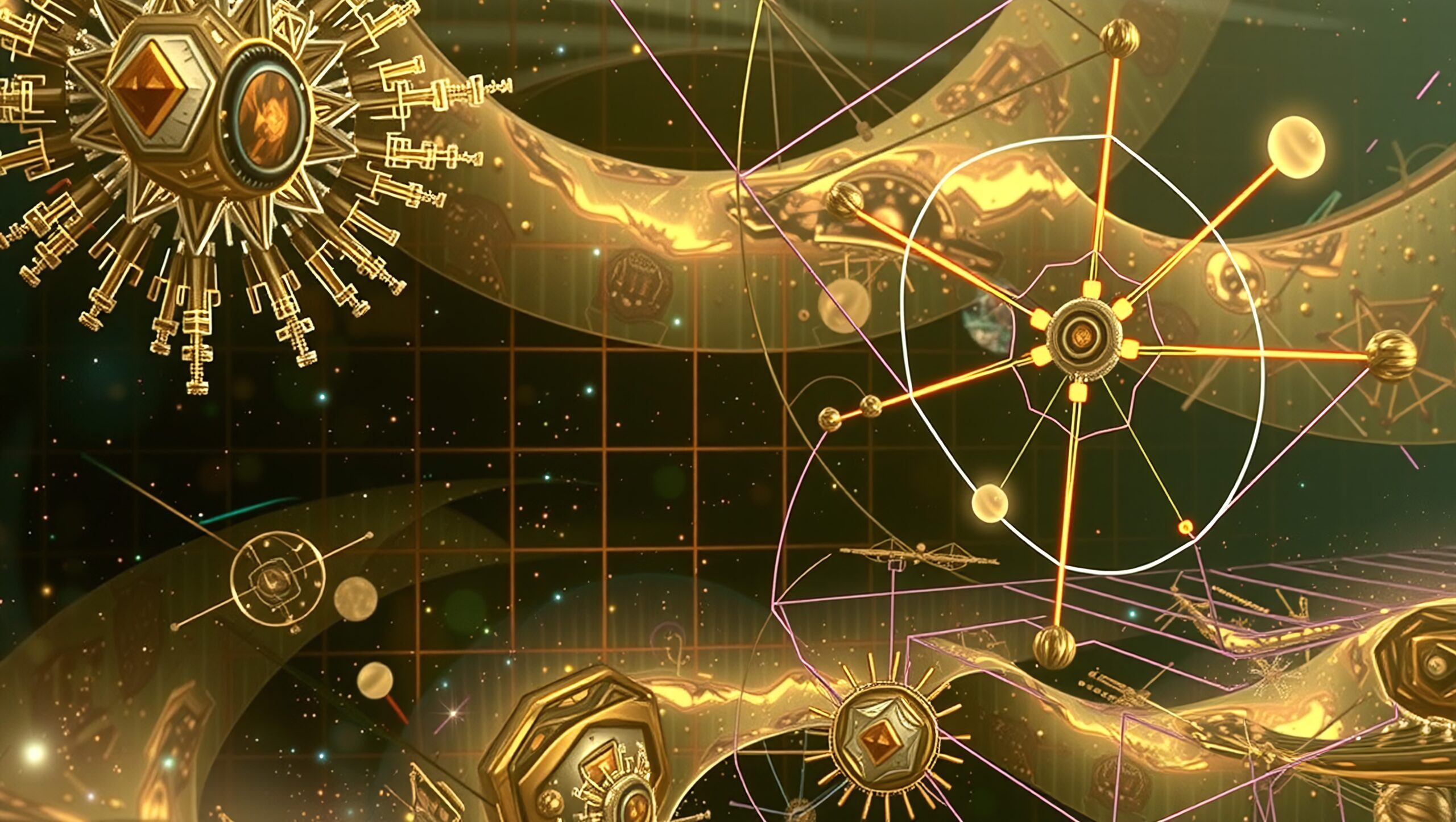 Celestial Mechanics and Golden Geometry