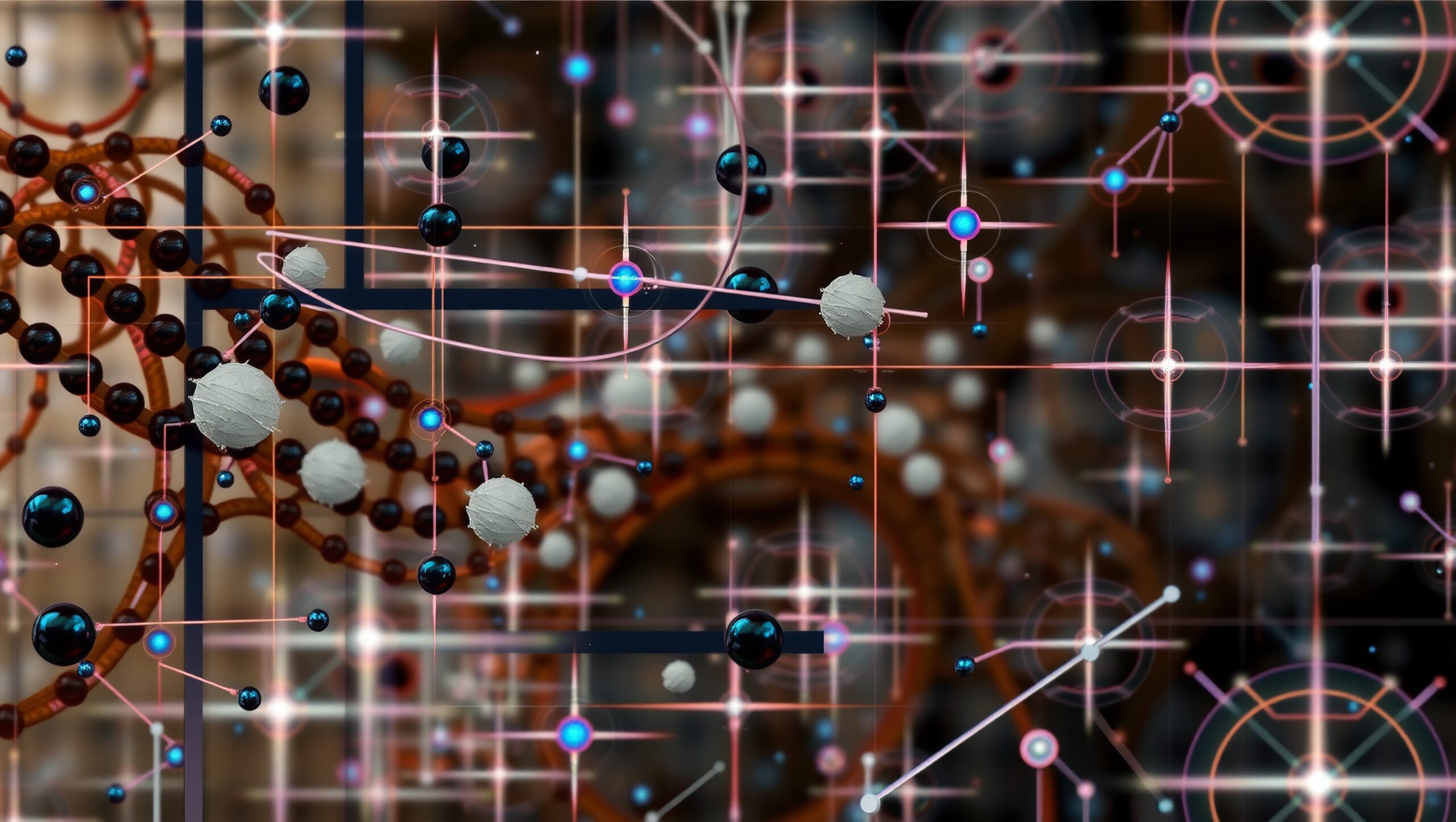 Abstract Molecular Interconnectivity in Art