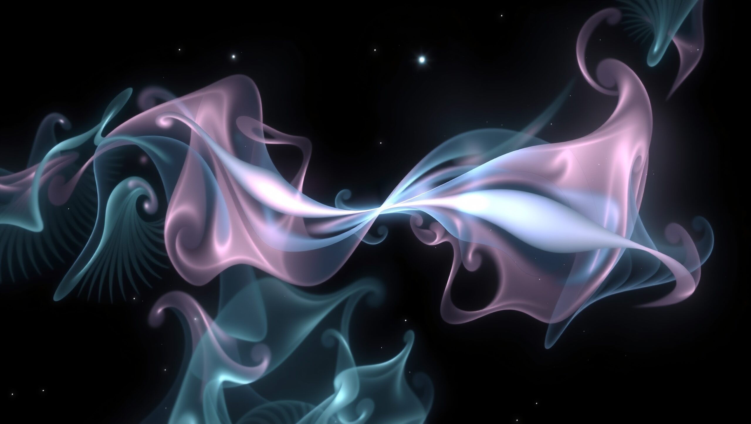 Swirling Cosmic Etherial Abstract