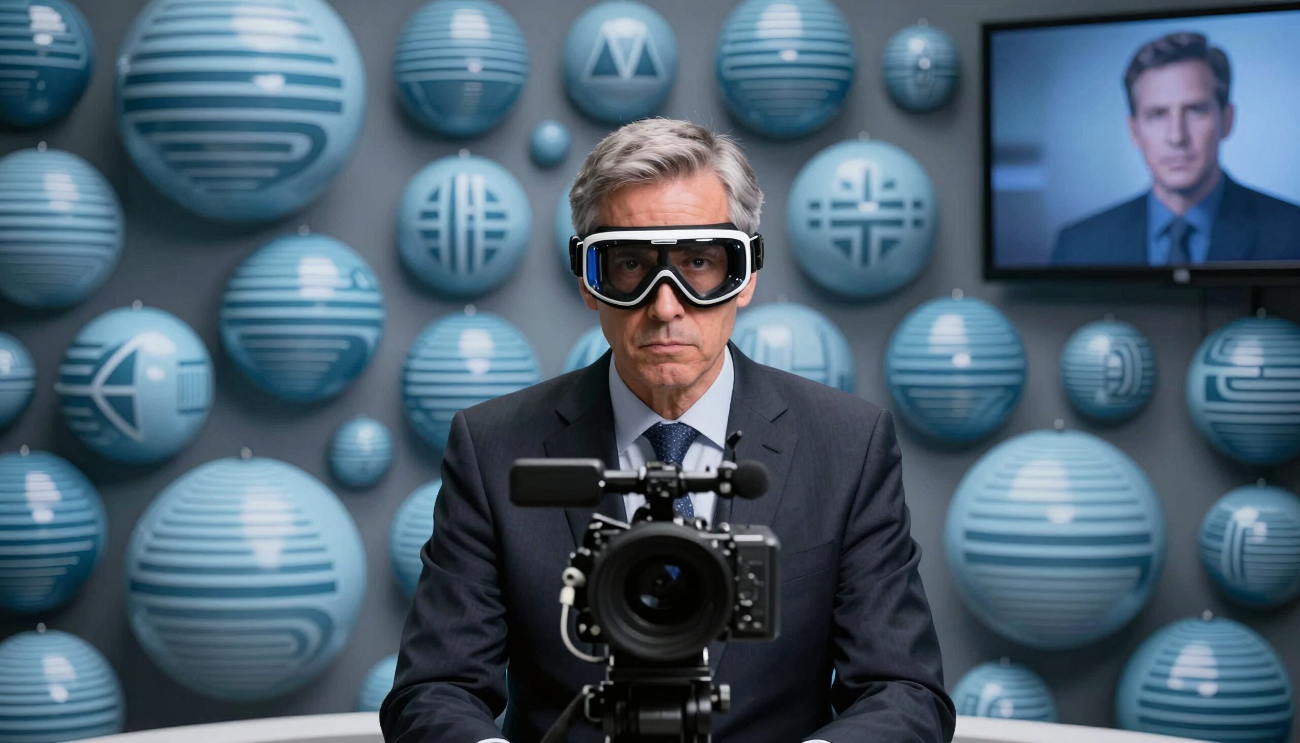 Futuristic Media Broadcast Setup