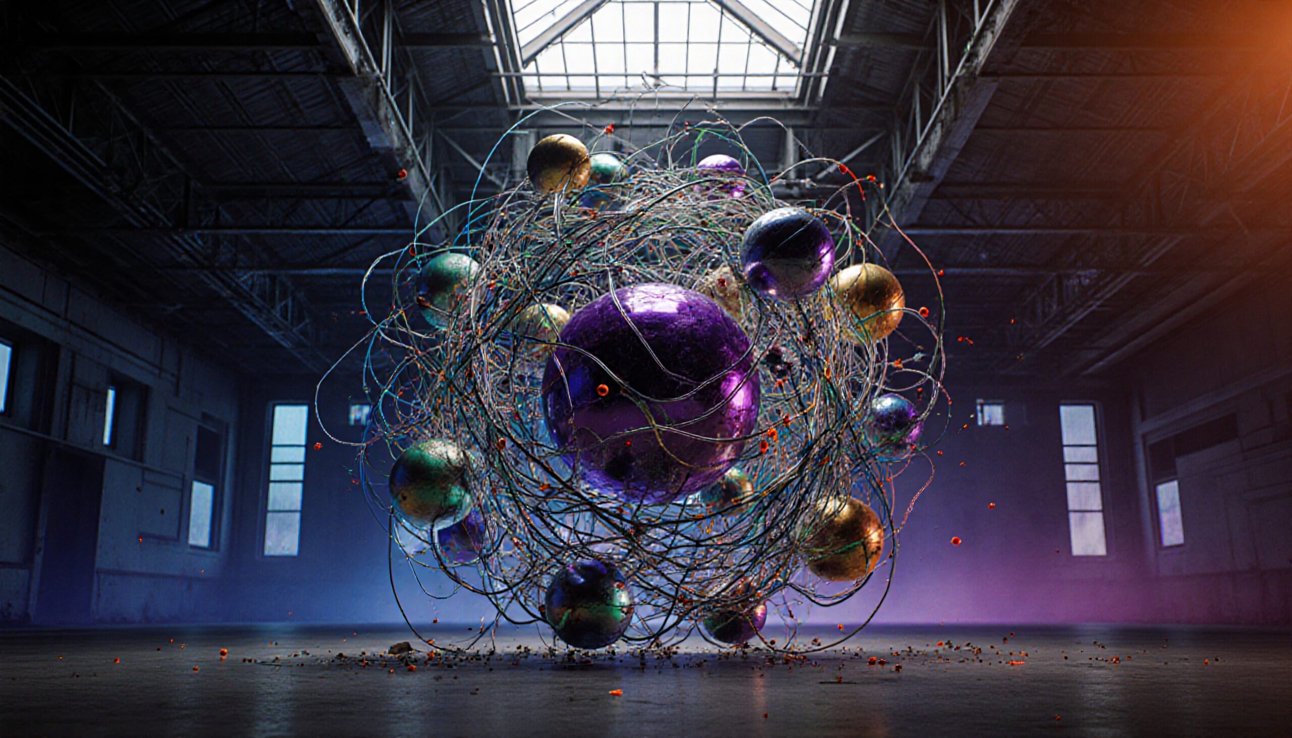 Abstract Spheres in Industrial Space