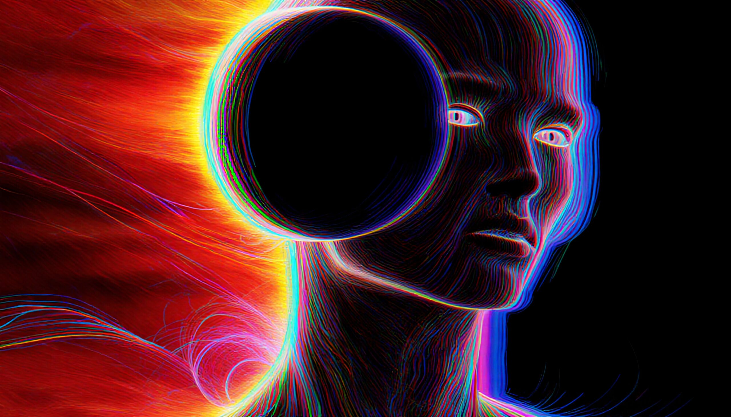 Neon Lines and Cosmic Eclipse