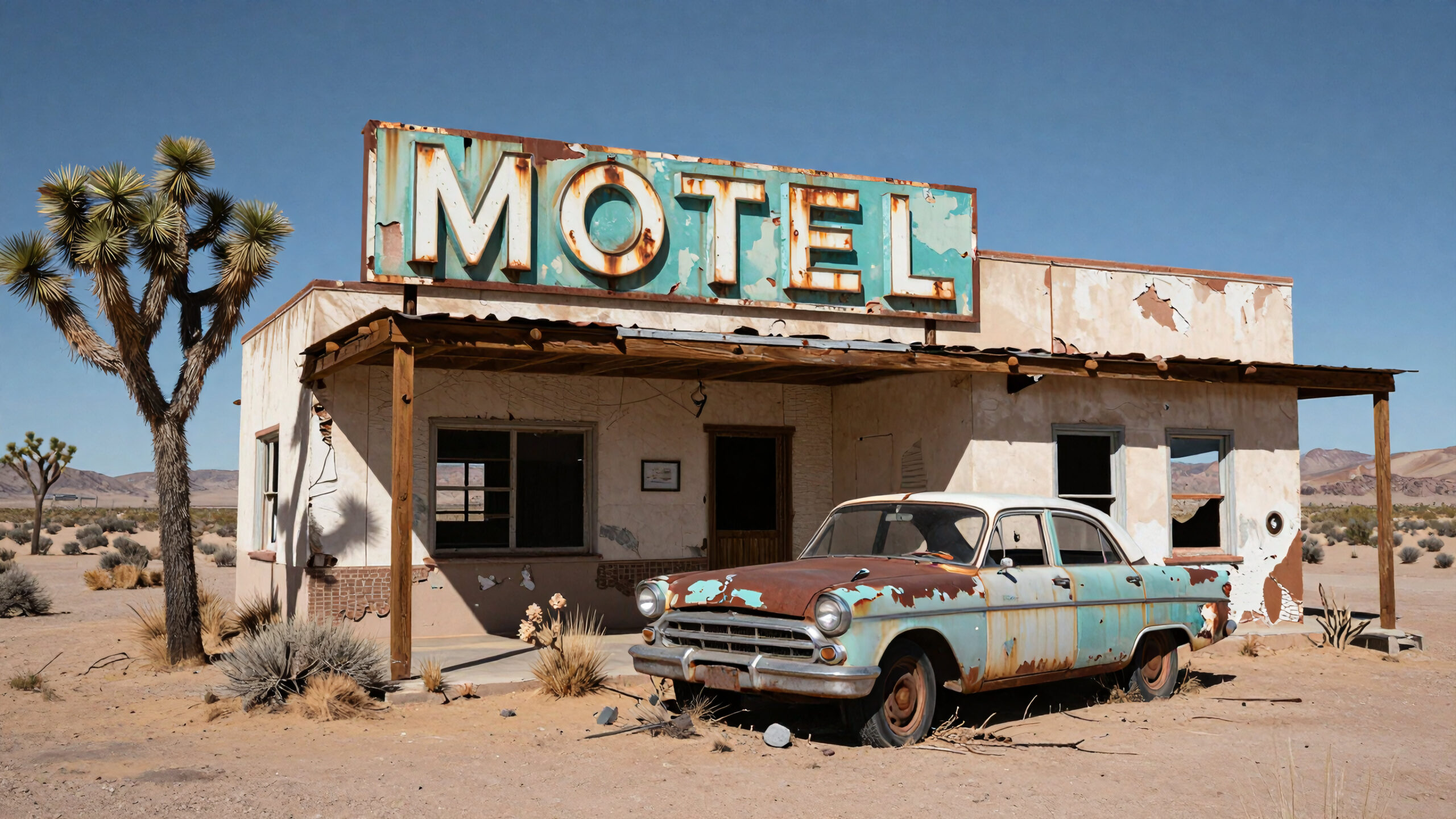 Rustic Motel Desolation