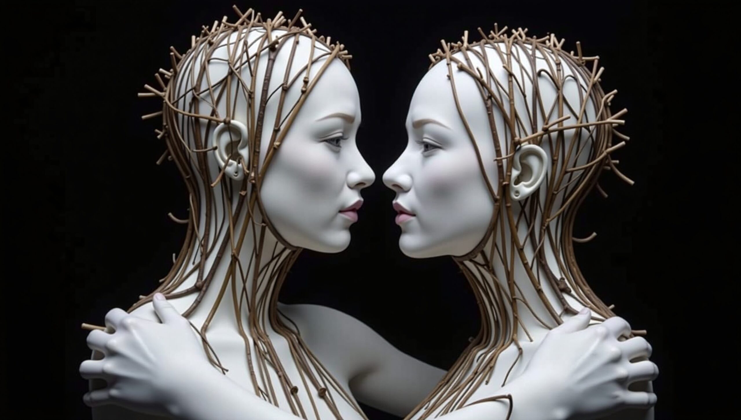 Branches and Symmetry Embrace Figures