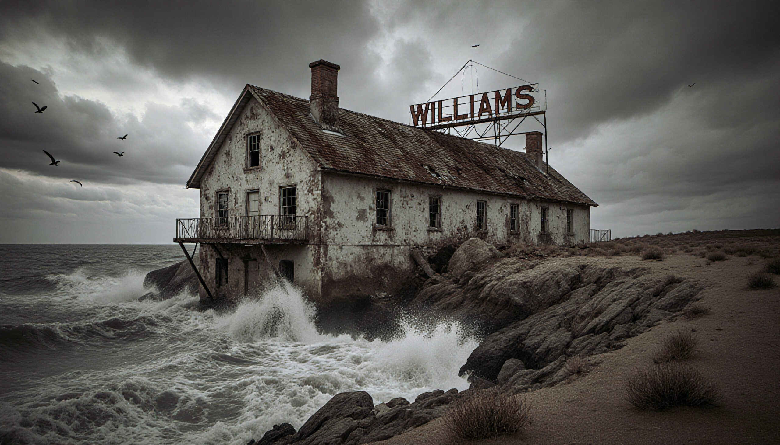 Abandoned Williams Coastal Storm House