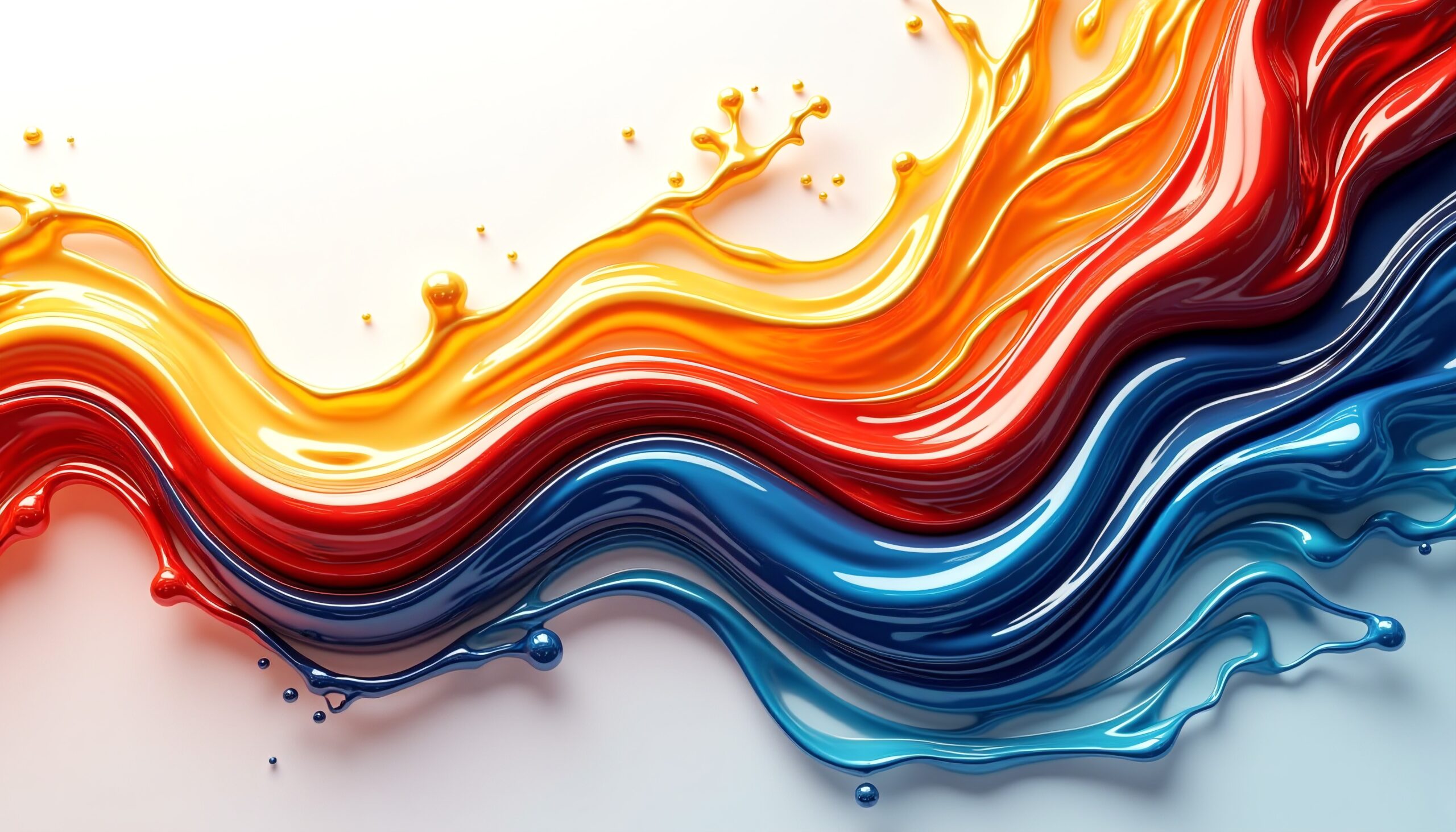 Dynamic Waves of Vibrant Colors
