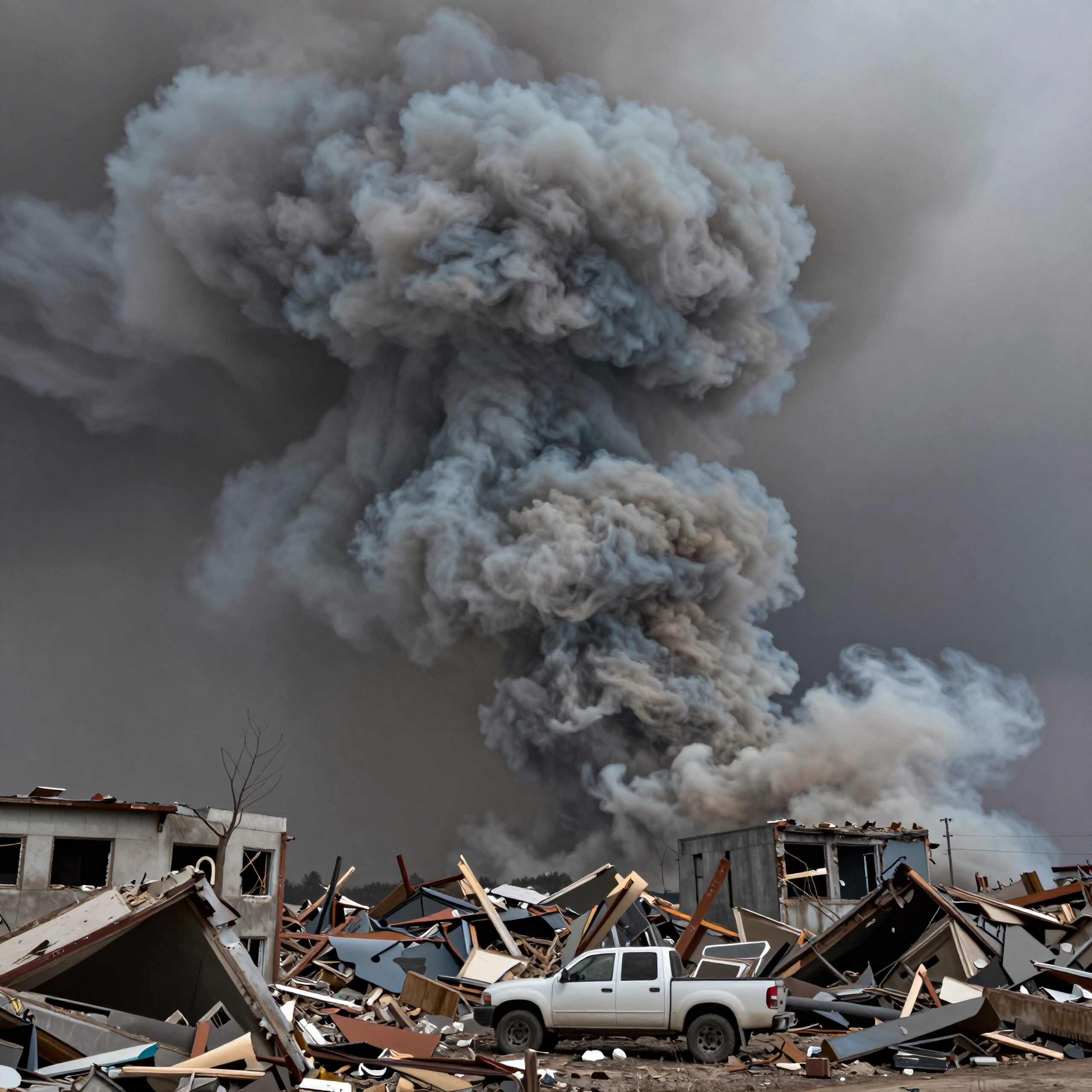 Aftermath of a Devastating Explosion