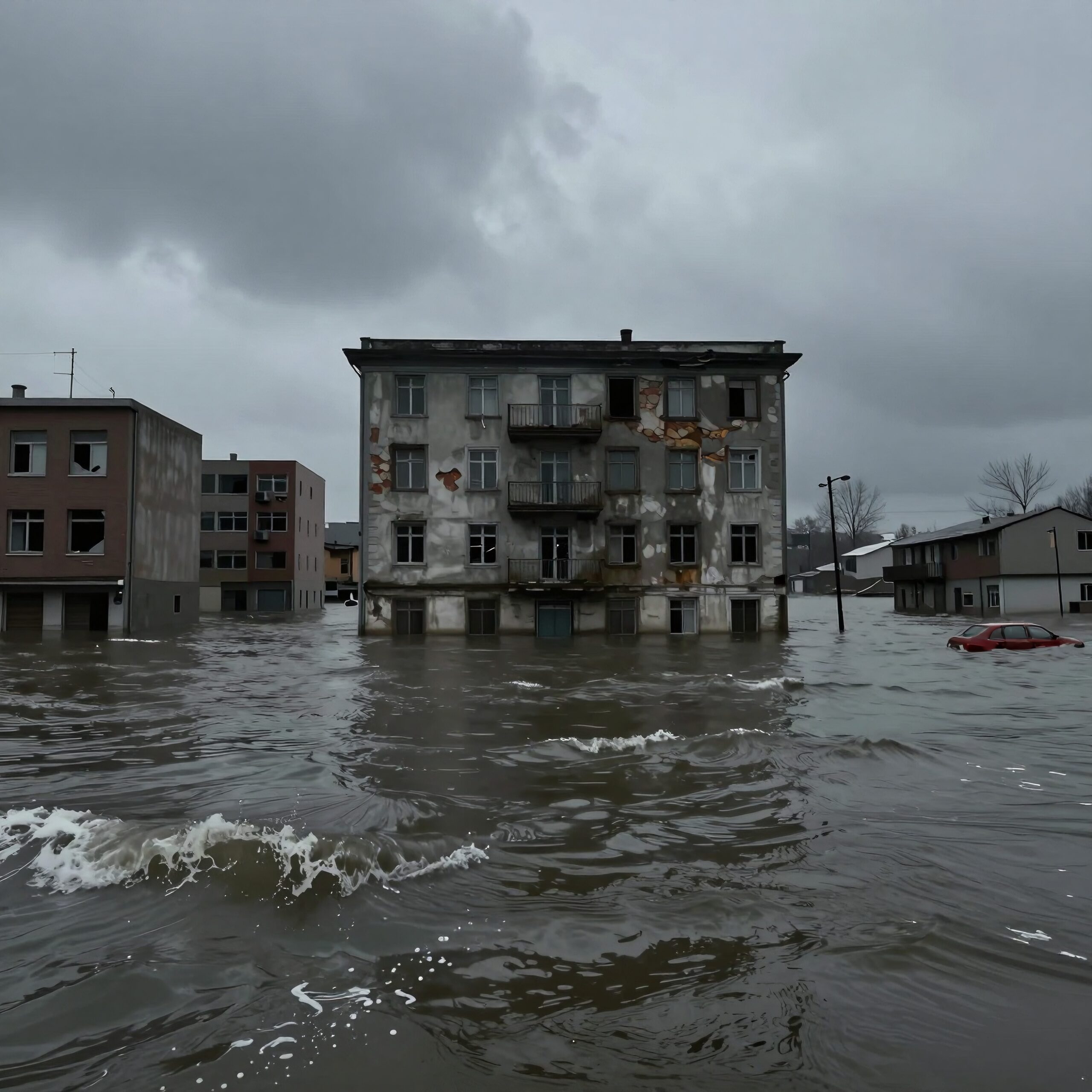 Severe Urban Flooding After Storm