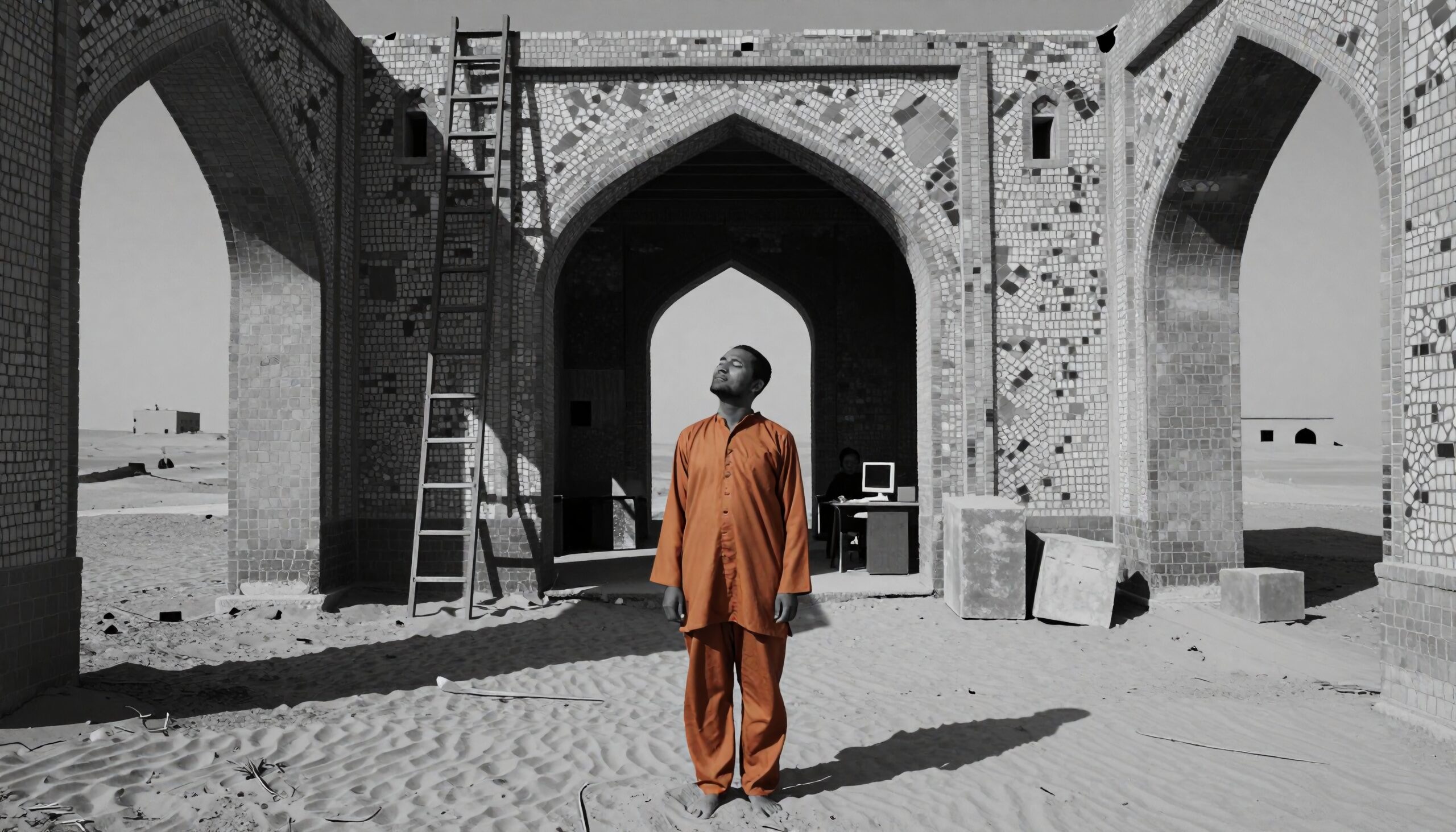 Contrasting Solitude in Desert Structure