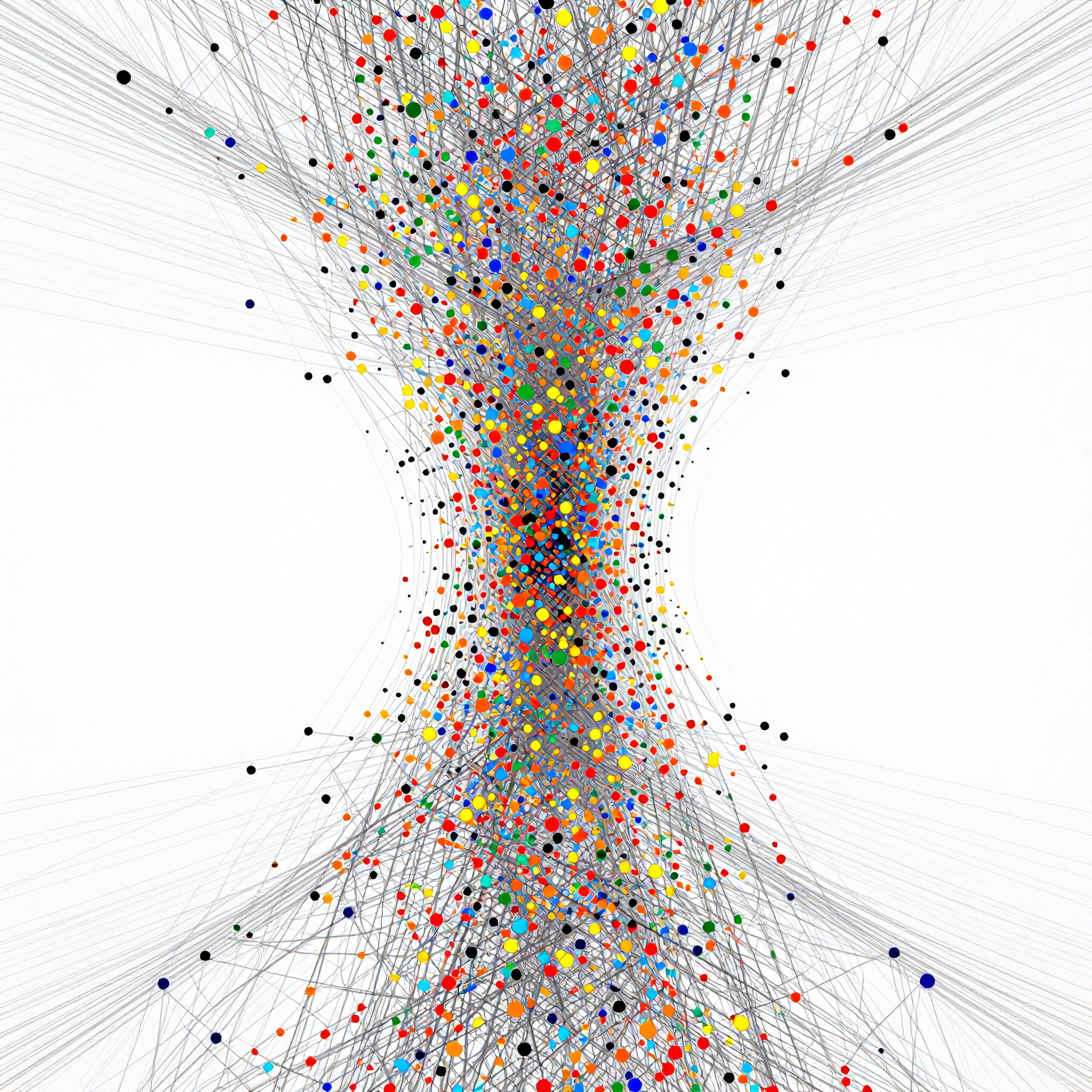 Colorful Convergence in Abstract Network