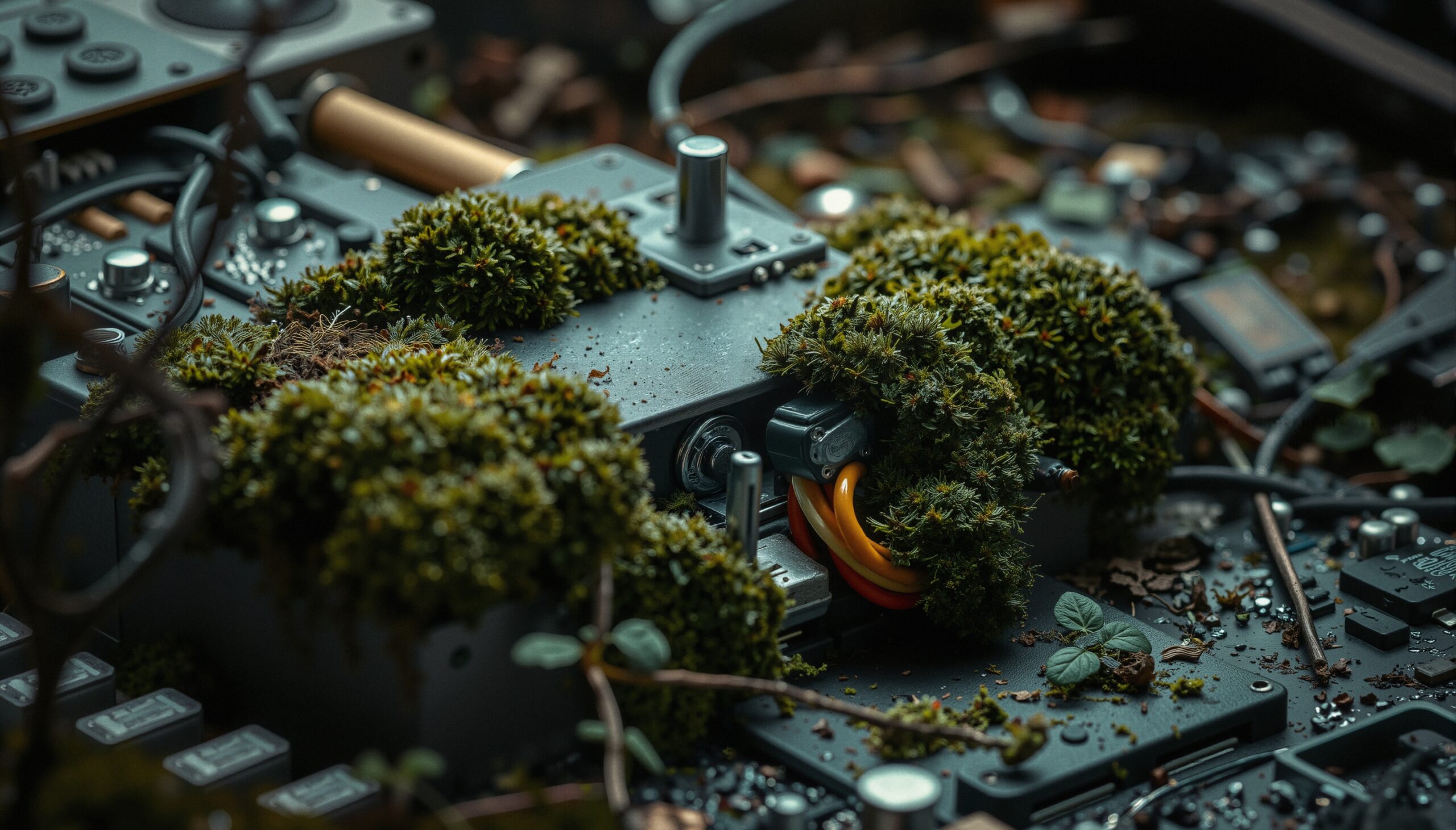 Nature Encroaches on Technology