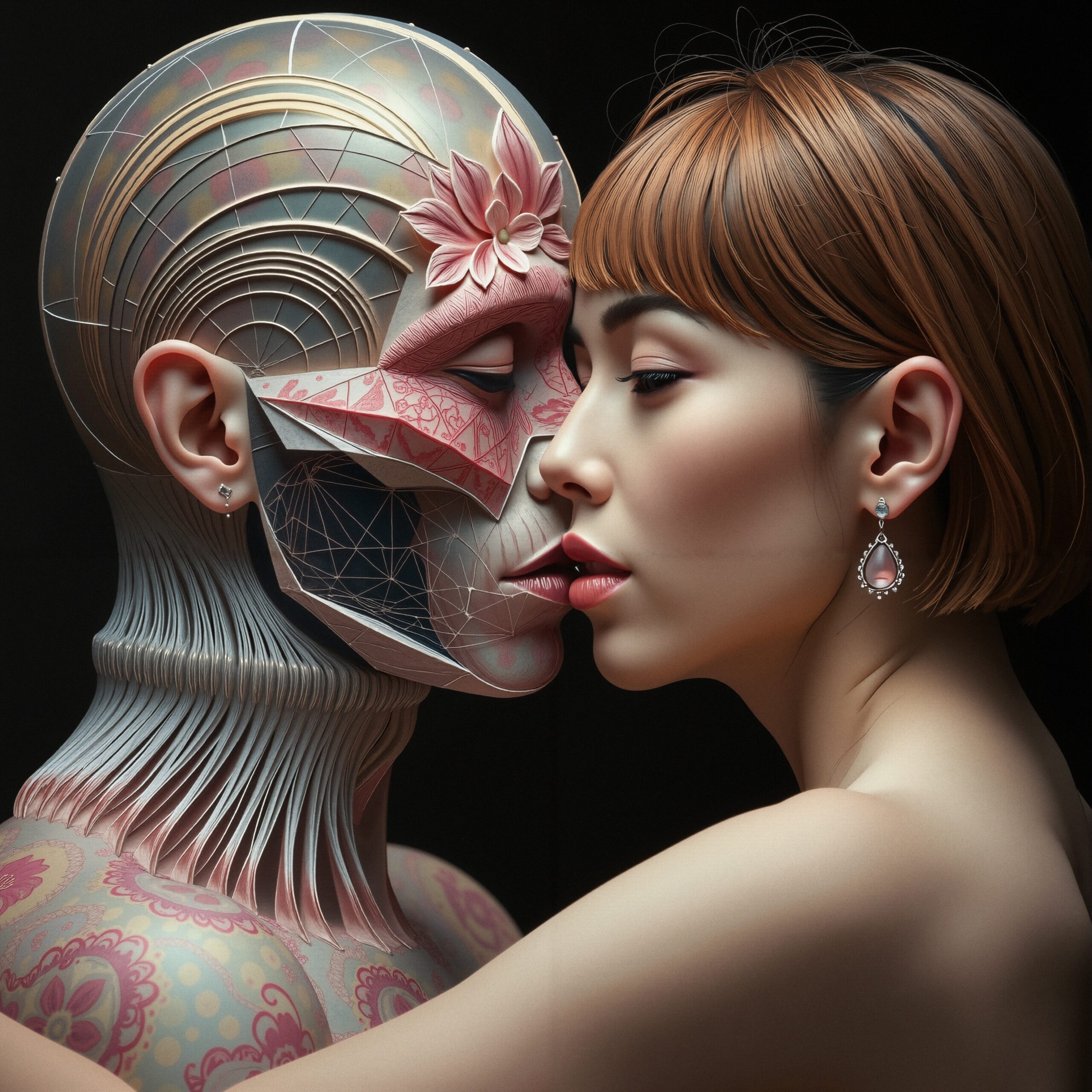 Juxtaposition of Human and Artificial