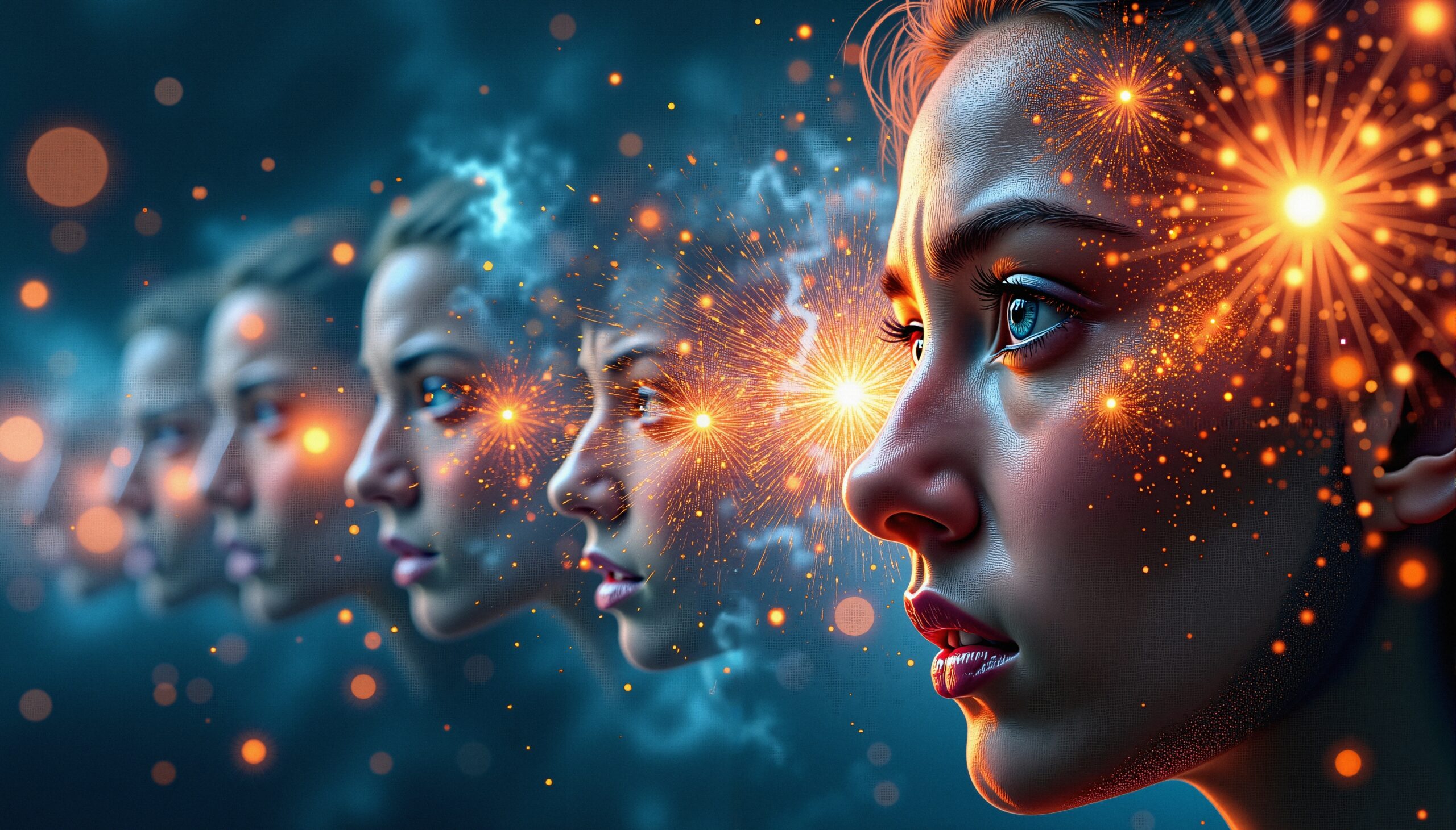 Faces of Light in Transition