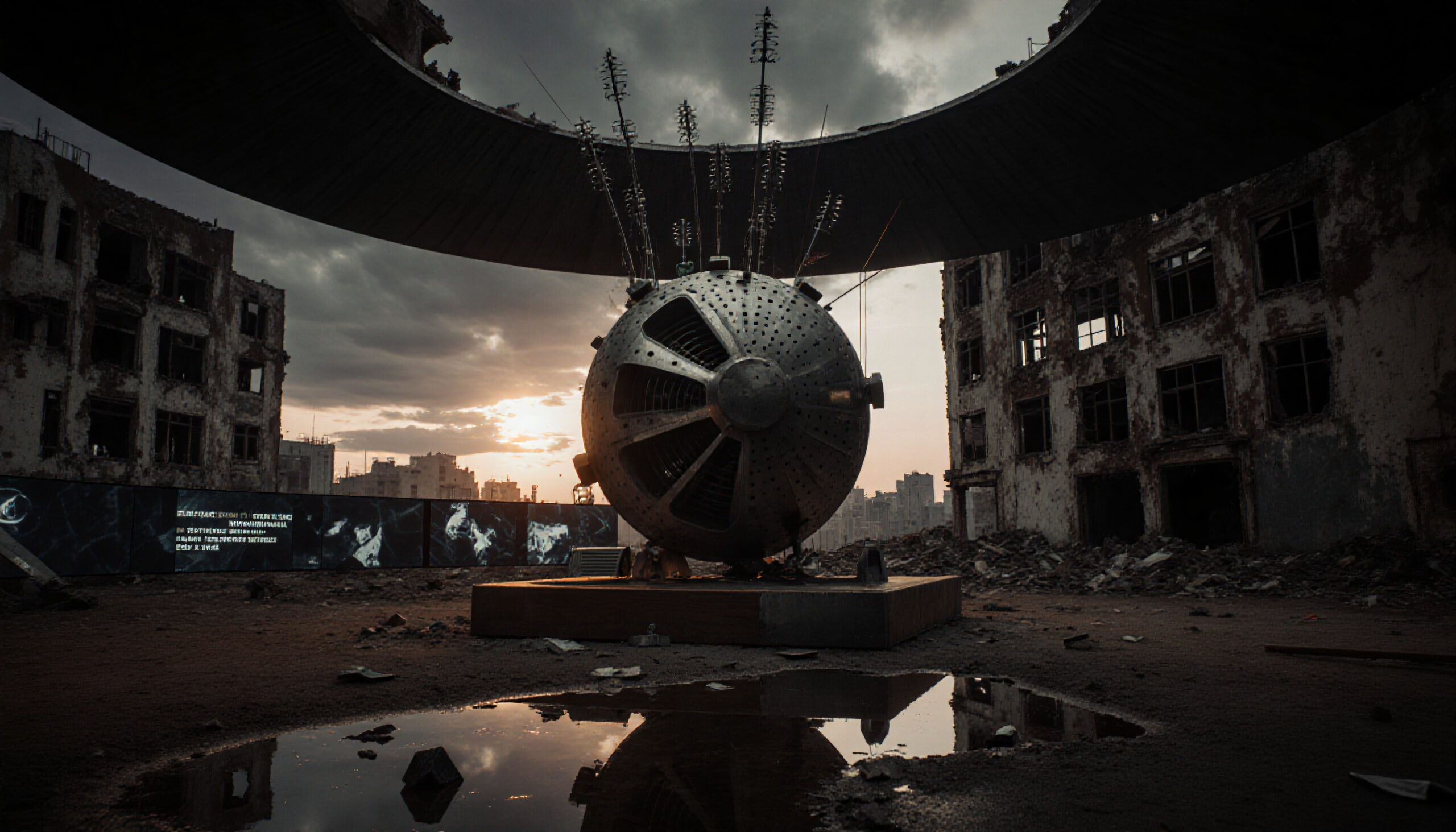 Abandoned Industrial Sphere