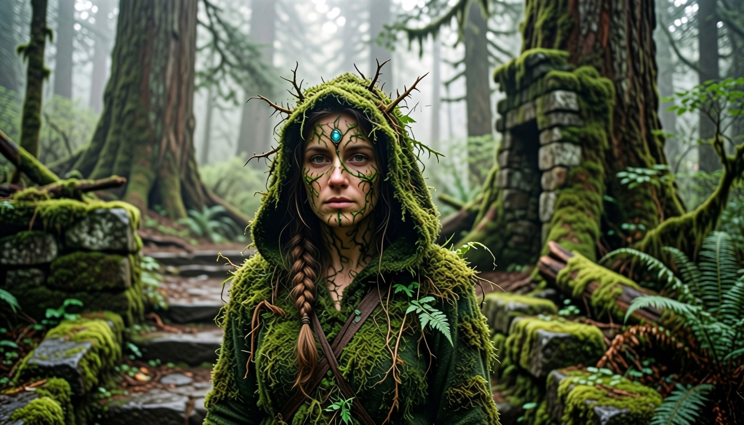 Enigmatic Forest Nymph Emerges