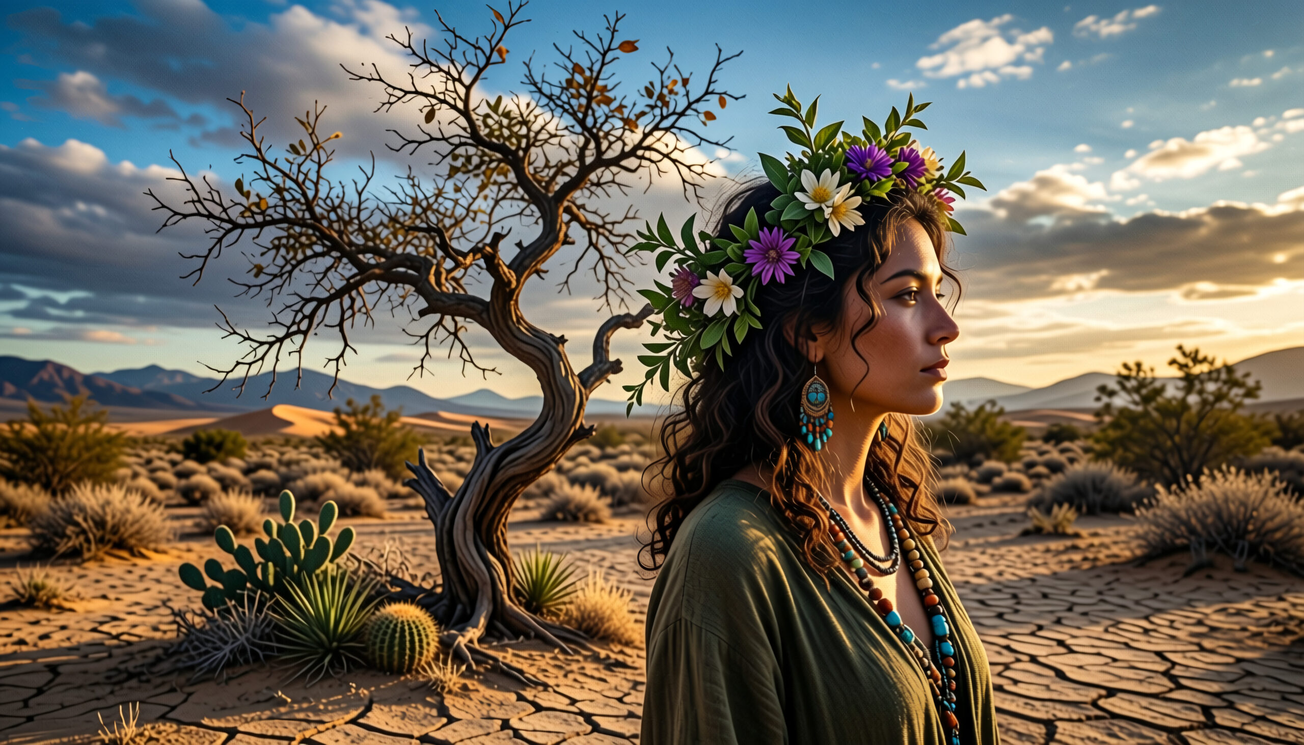 Desert Bloom Serenity