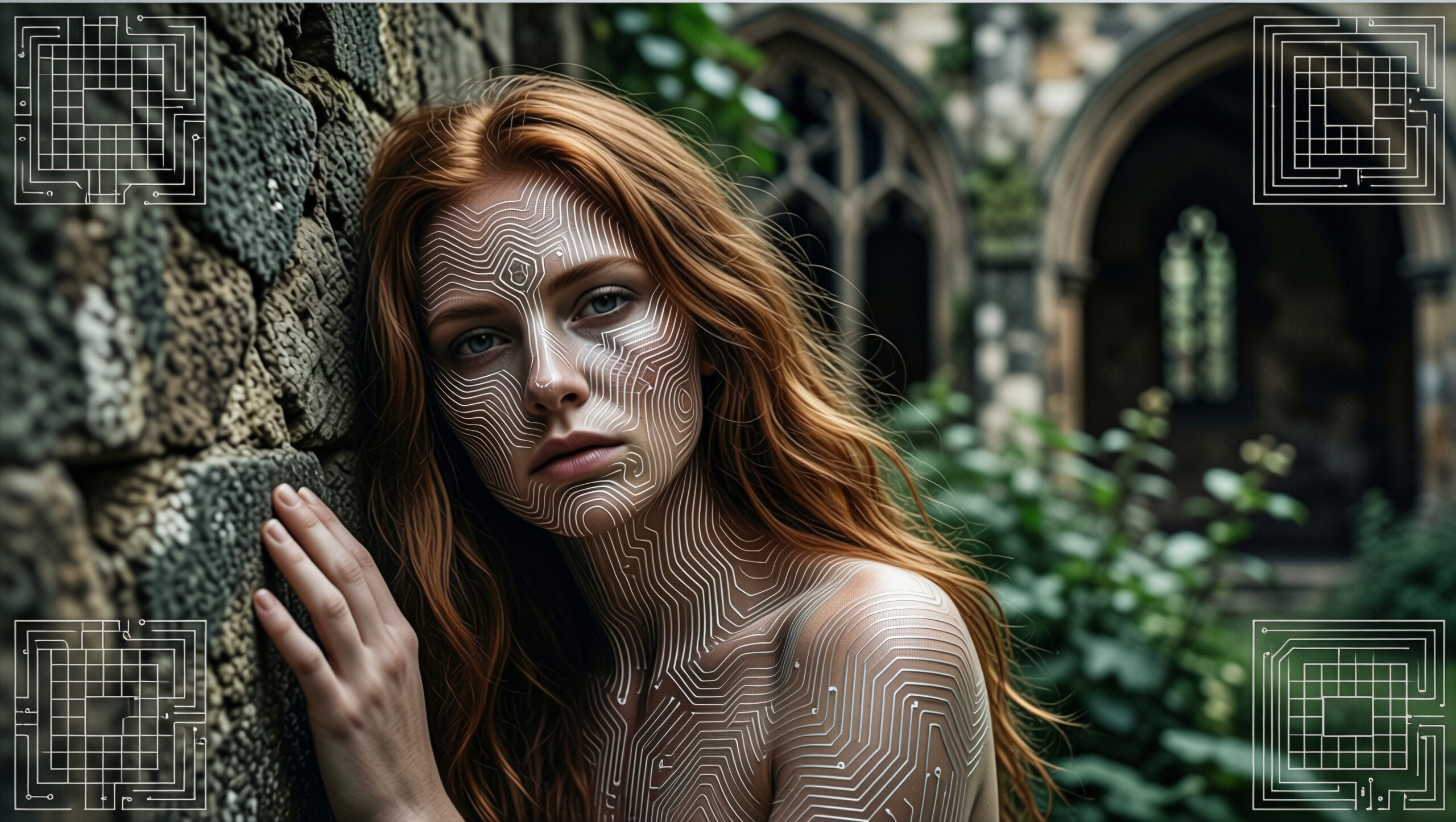 Futuristic Fusion with Nature