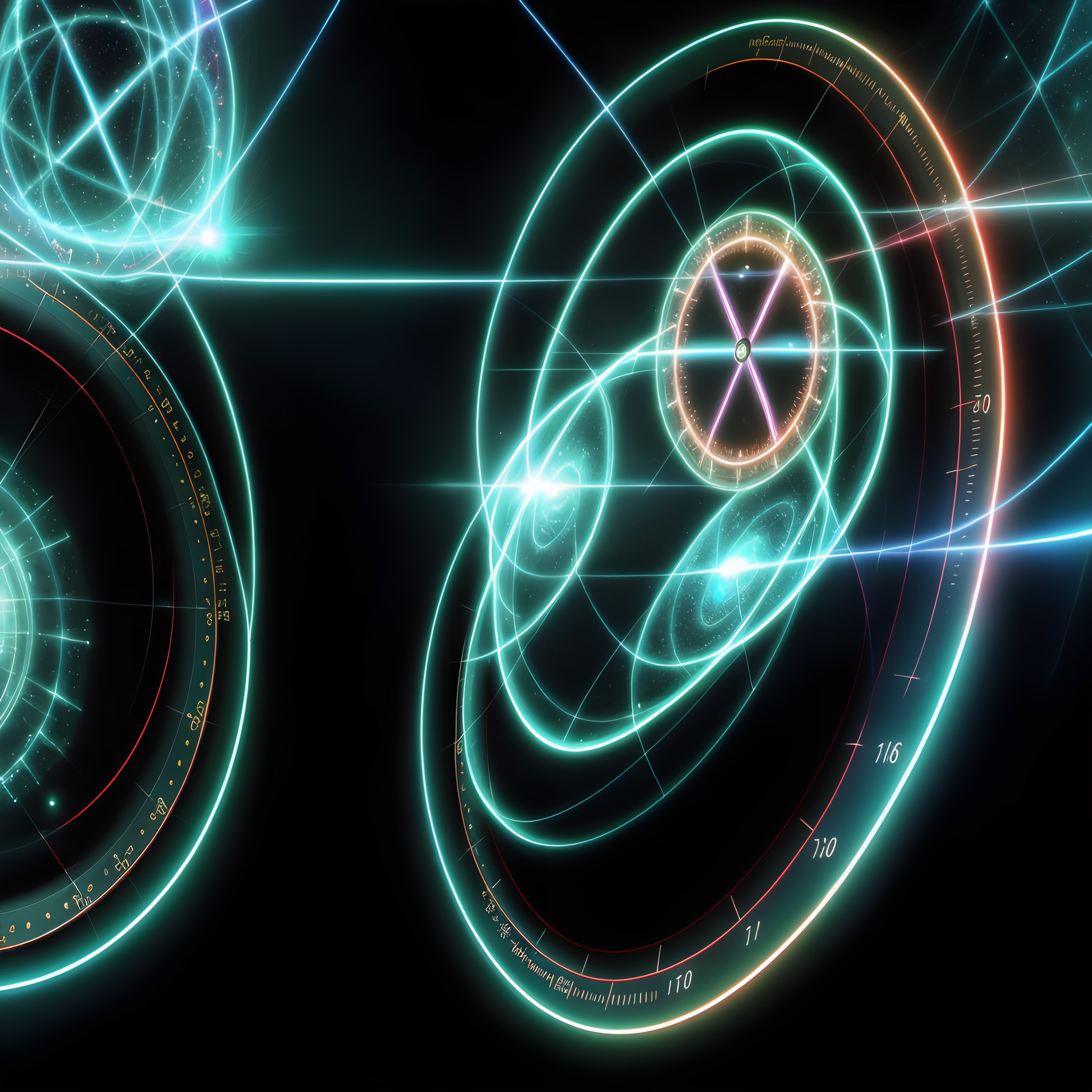 Futuristic Digital Interface Design