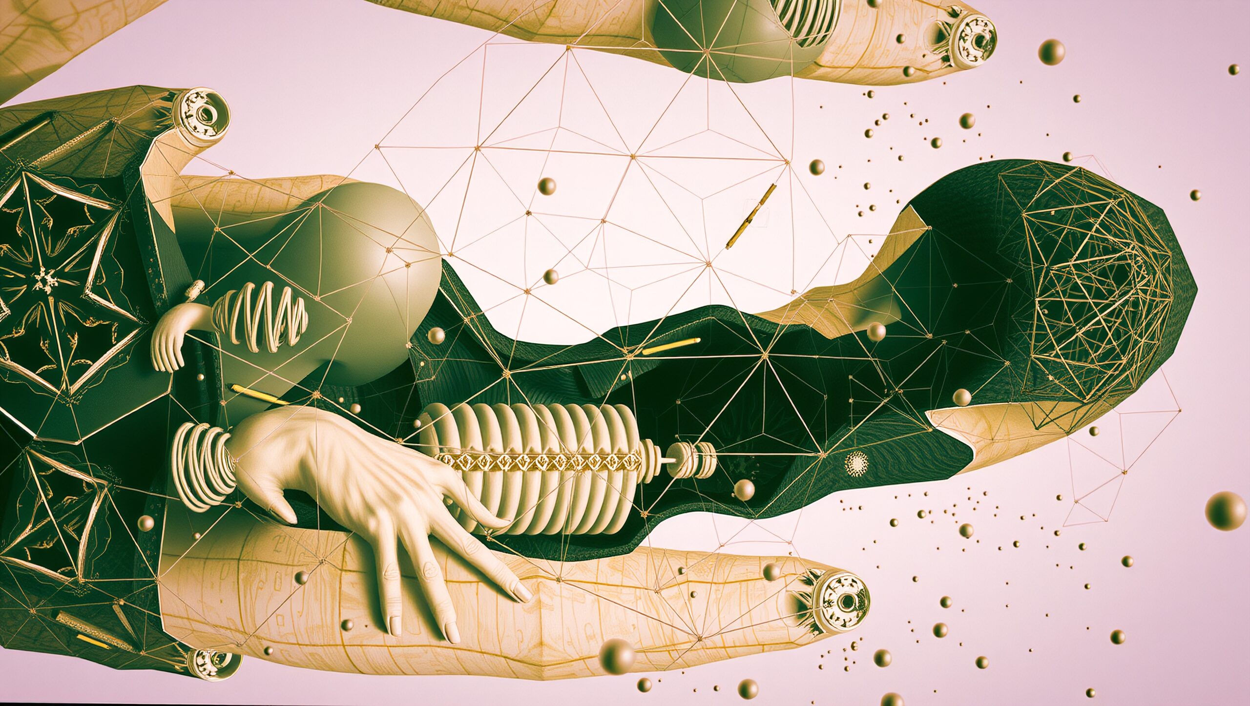 Futuristic Mechanical Human Design