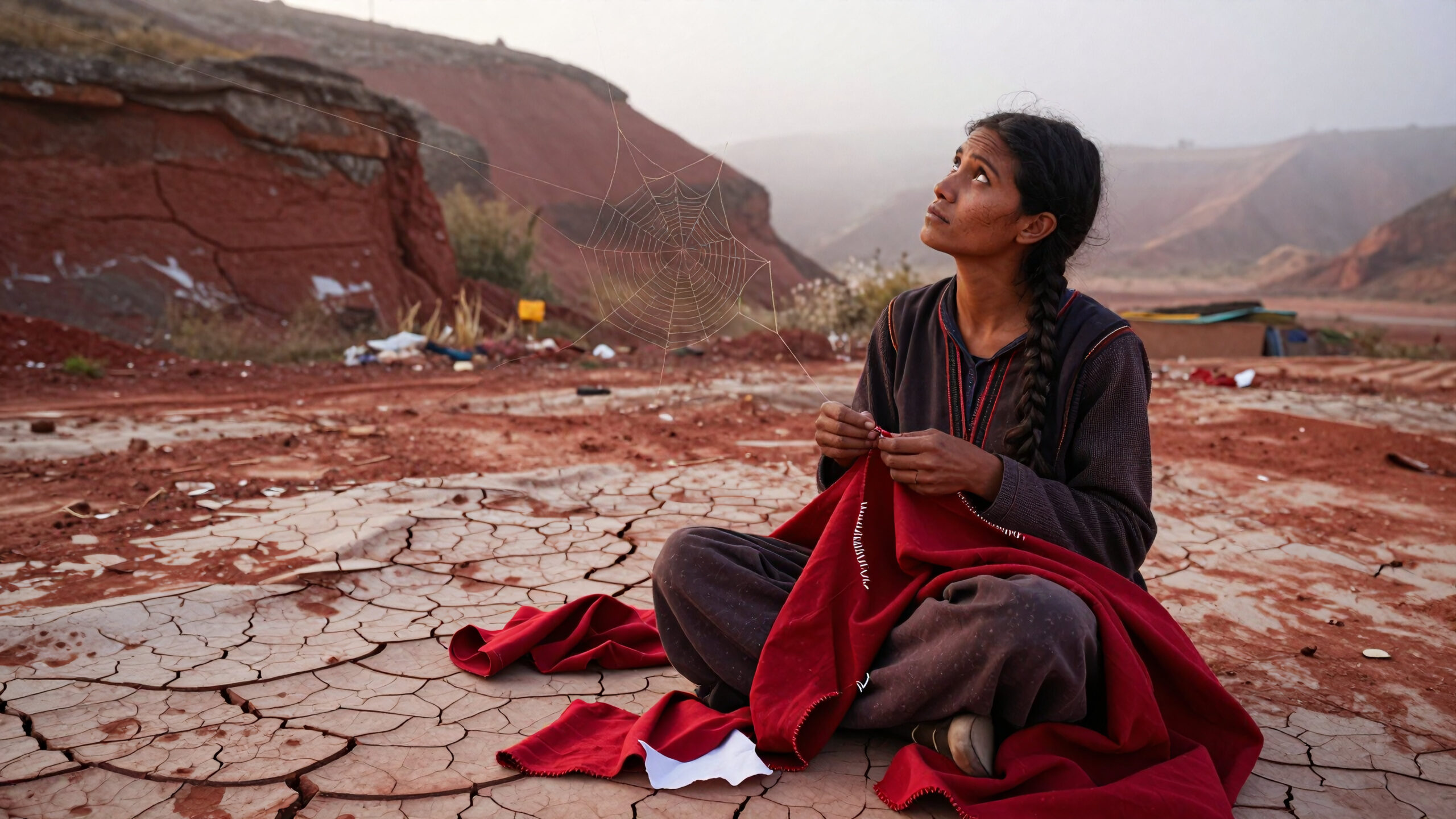Red Desert Reflections