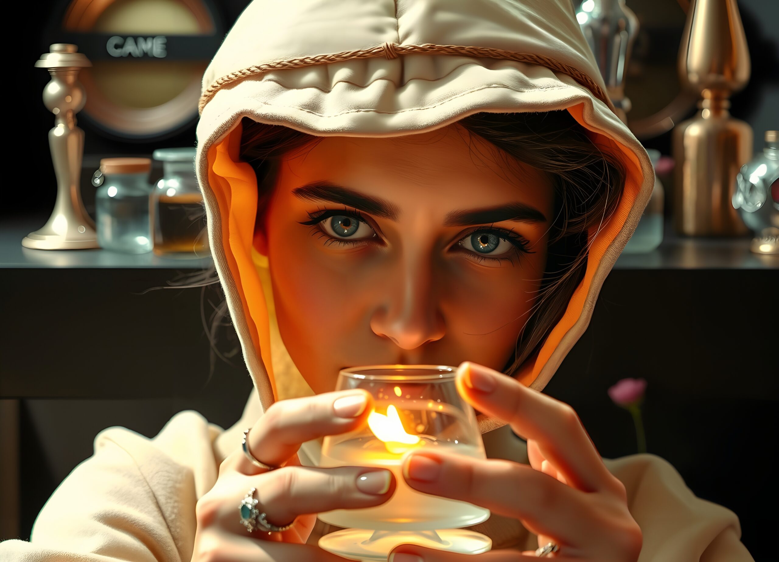 Candlelit Contemplation