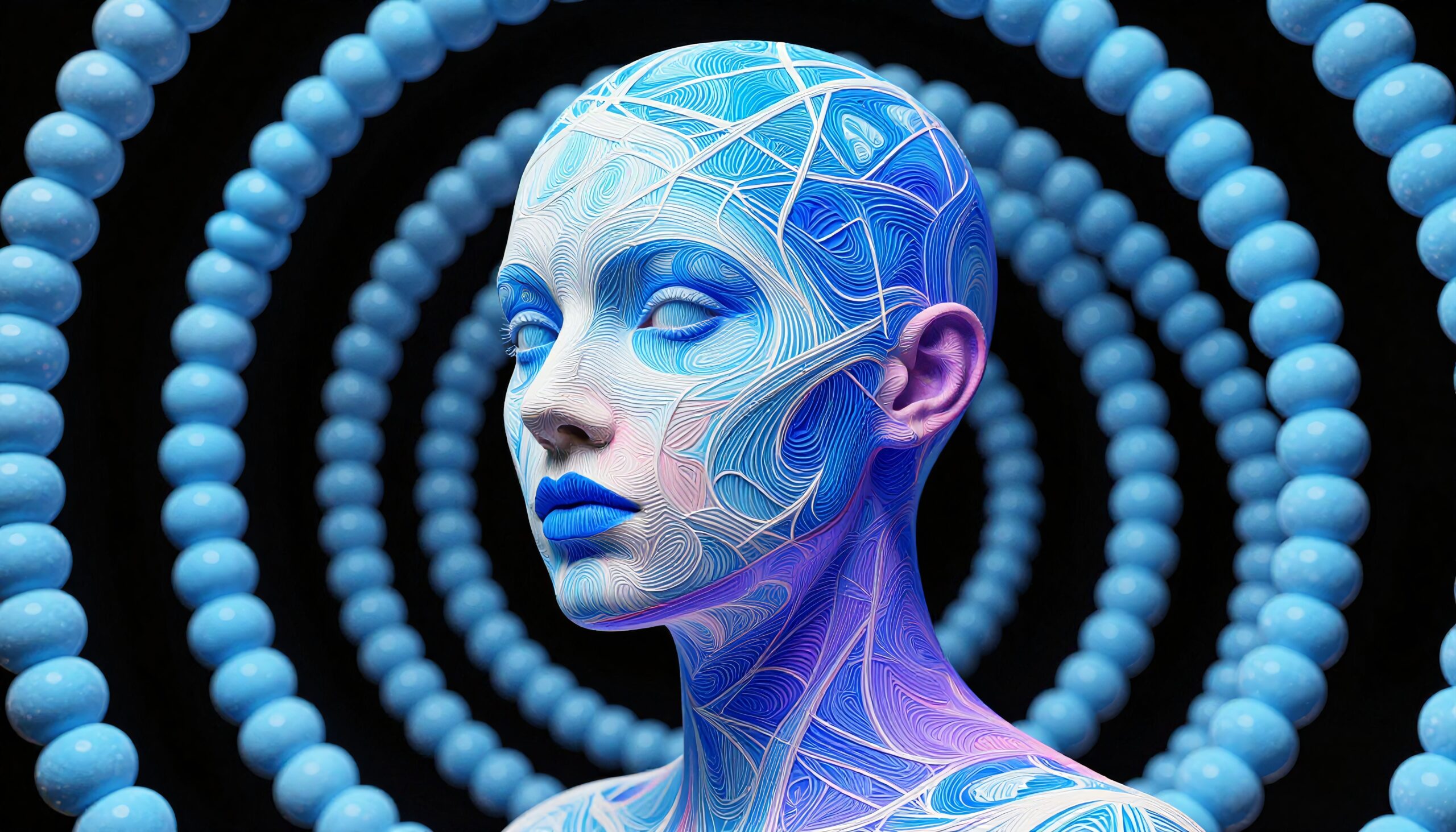 Futuristic Human-Machine Hybrid Design