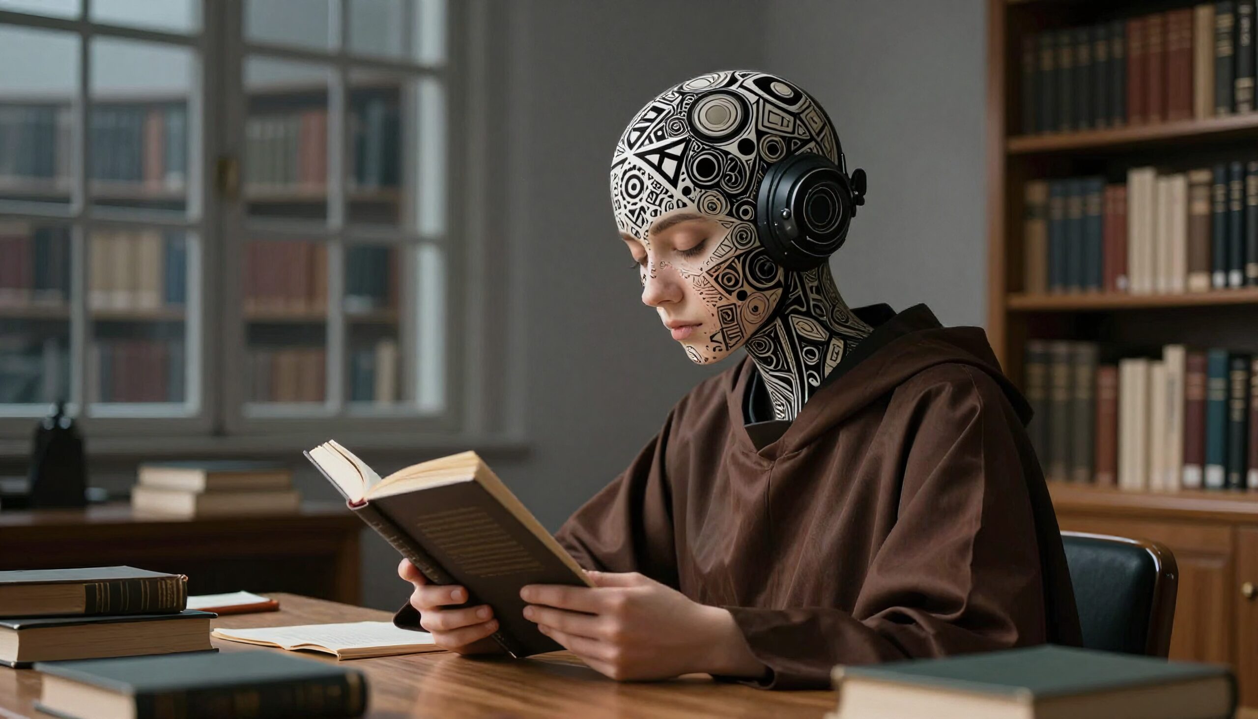 Trans-Human Reading in Library