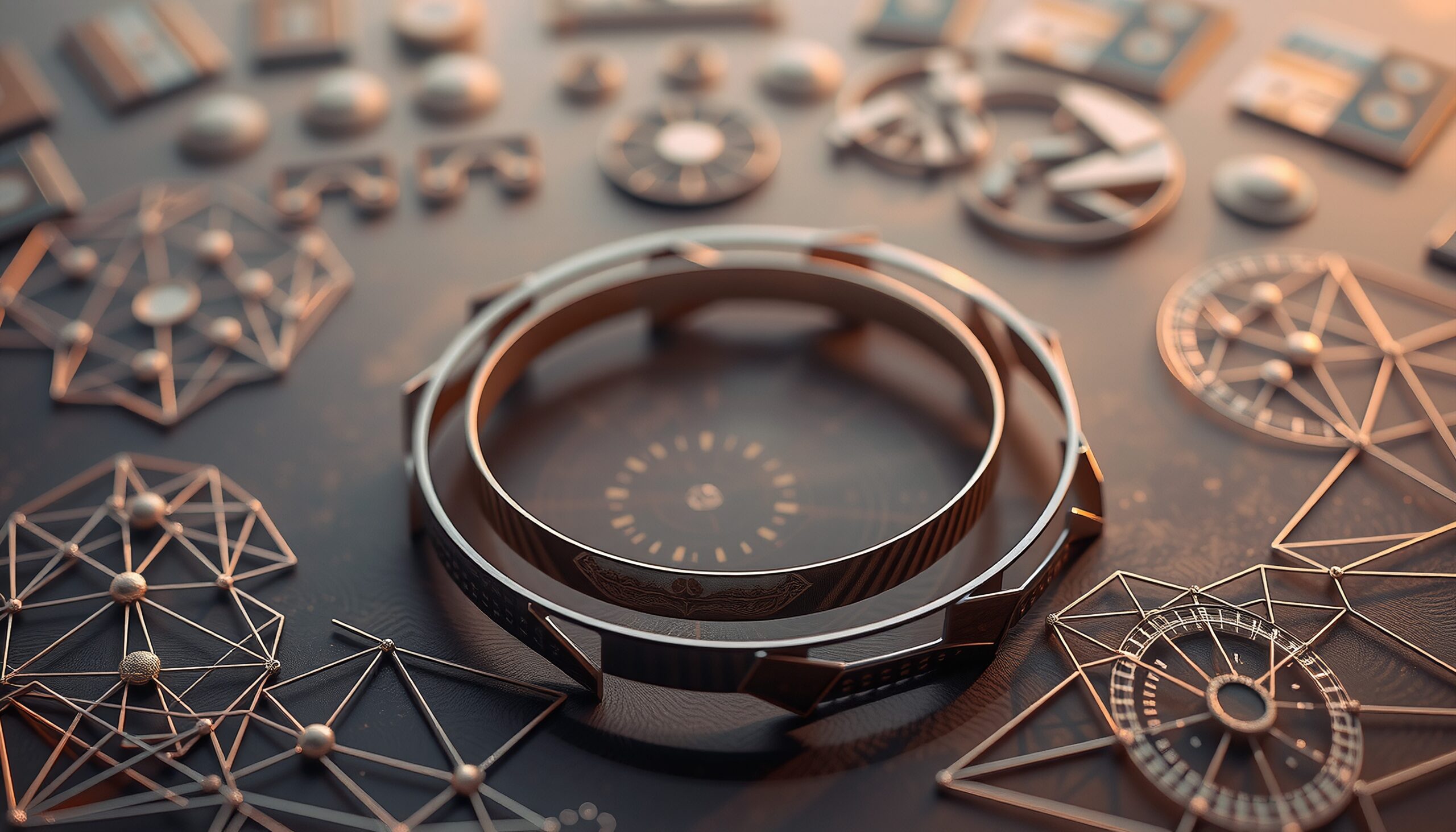 Geometric Designs with Mechanical Artistry