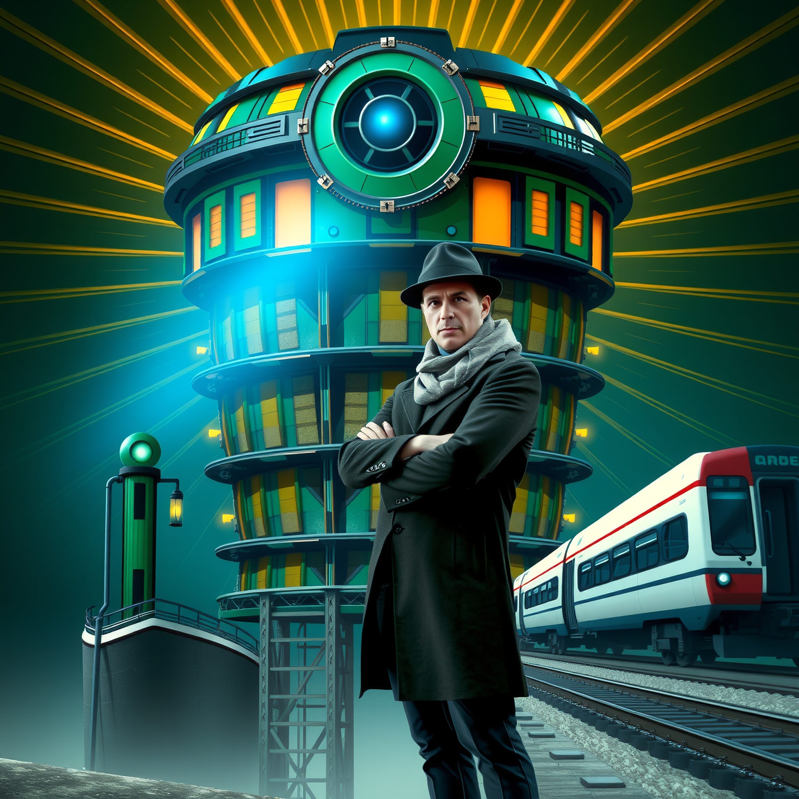 Futuristic Adventure Awaits in City