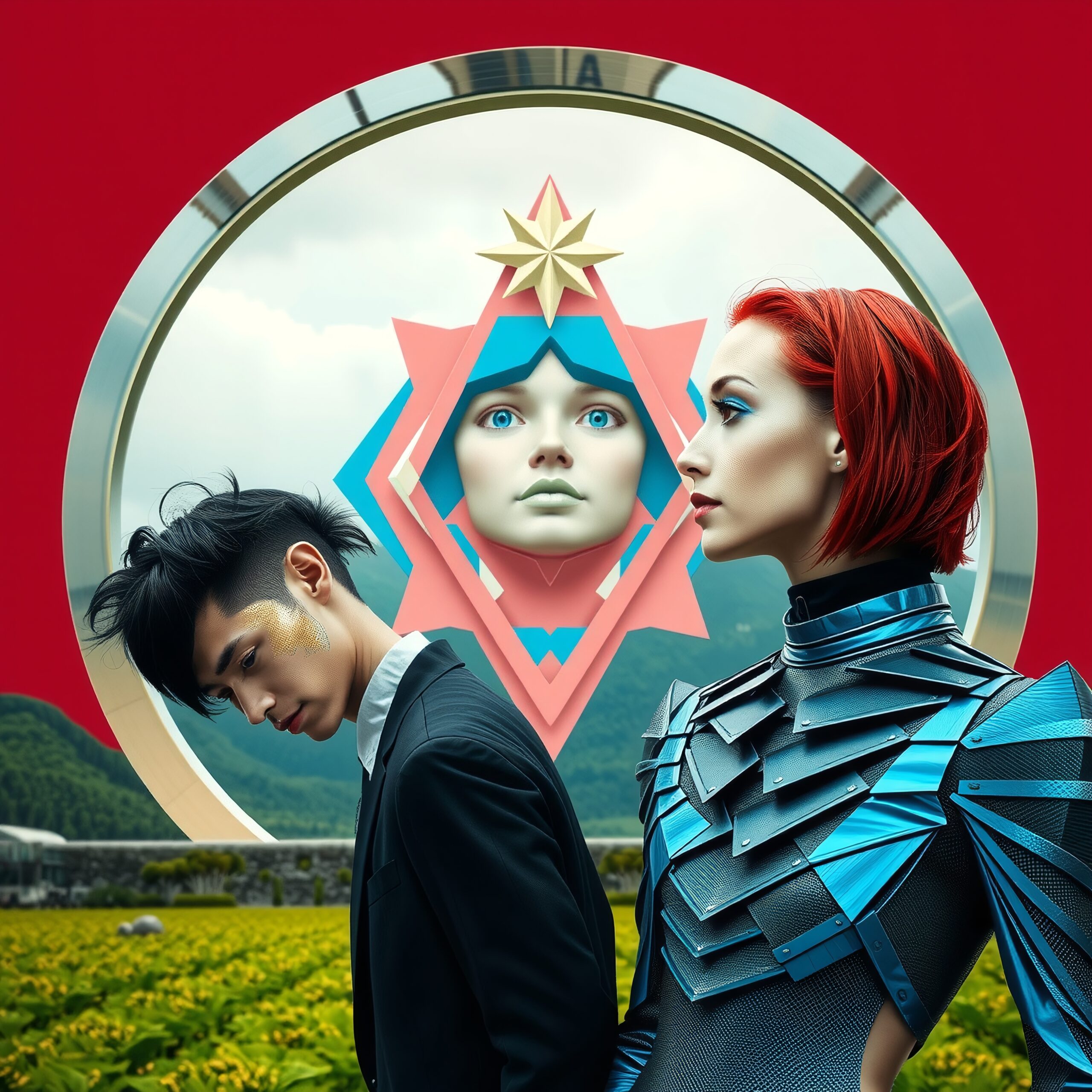 Futuristic Fashion and Art Fusion