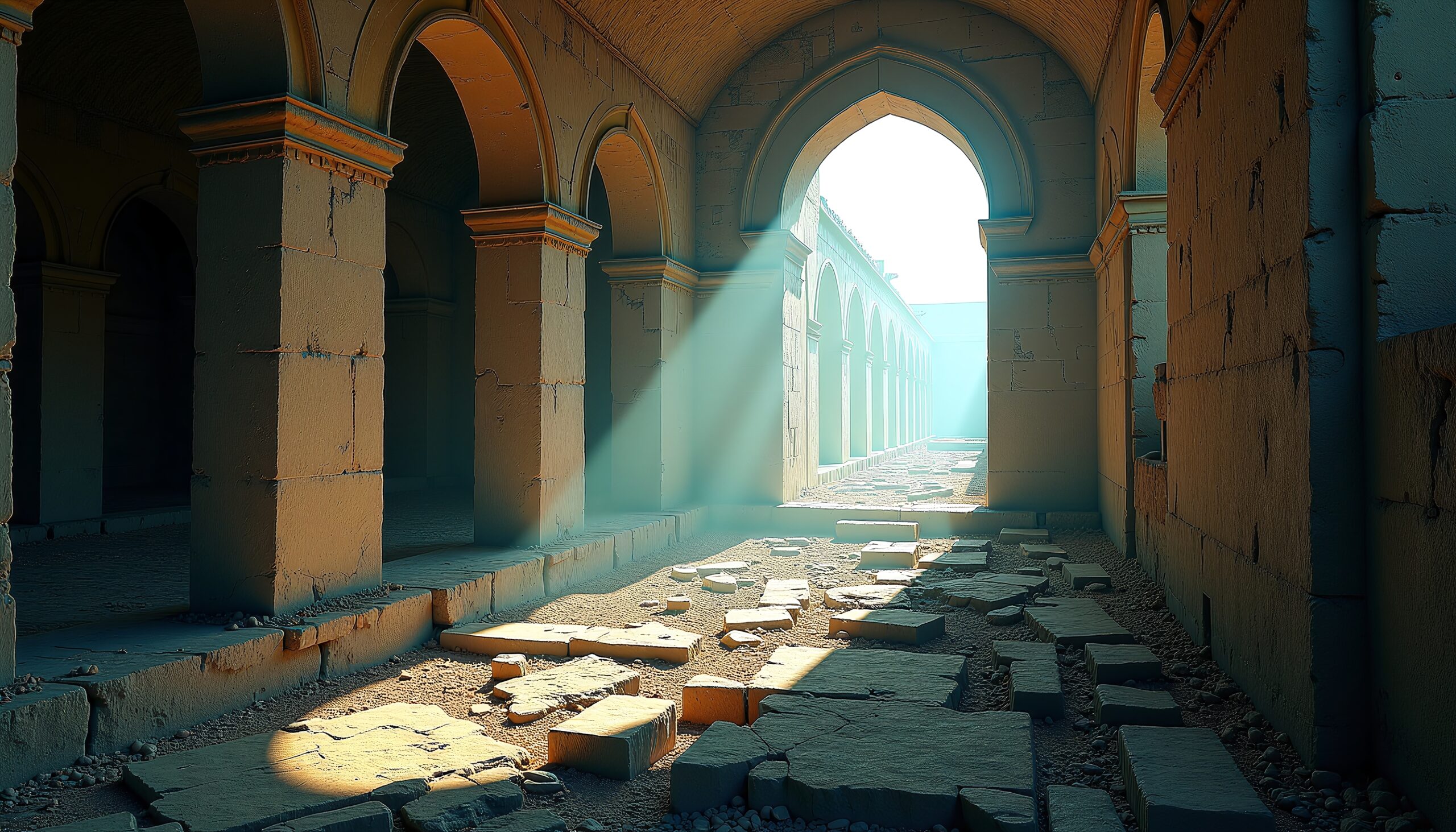 Ancient Corridor of Light Rays