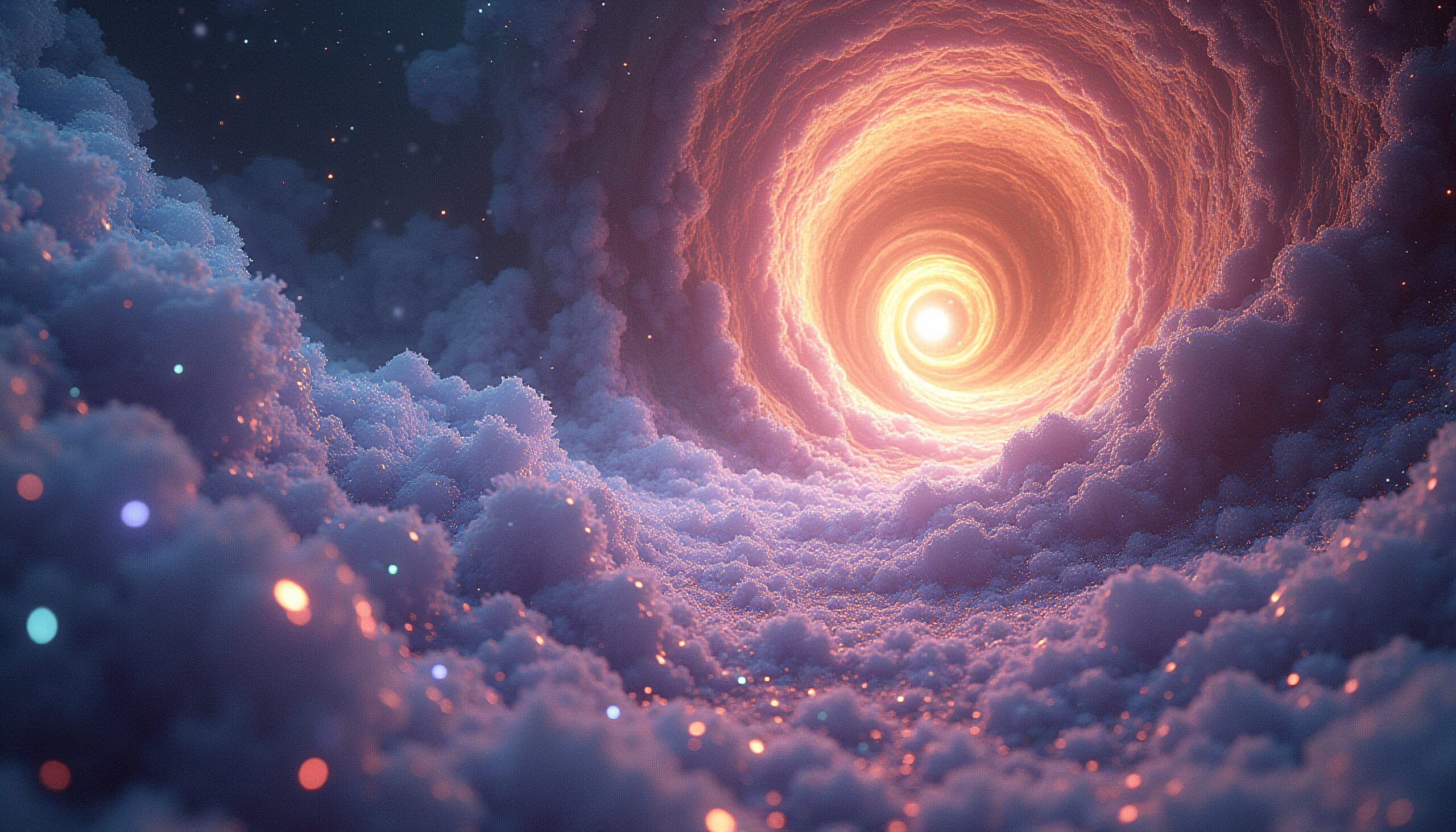 Journey through Cosmic Vortex