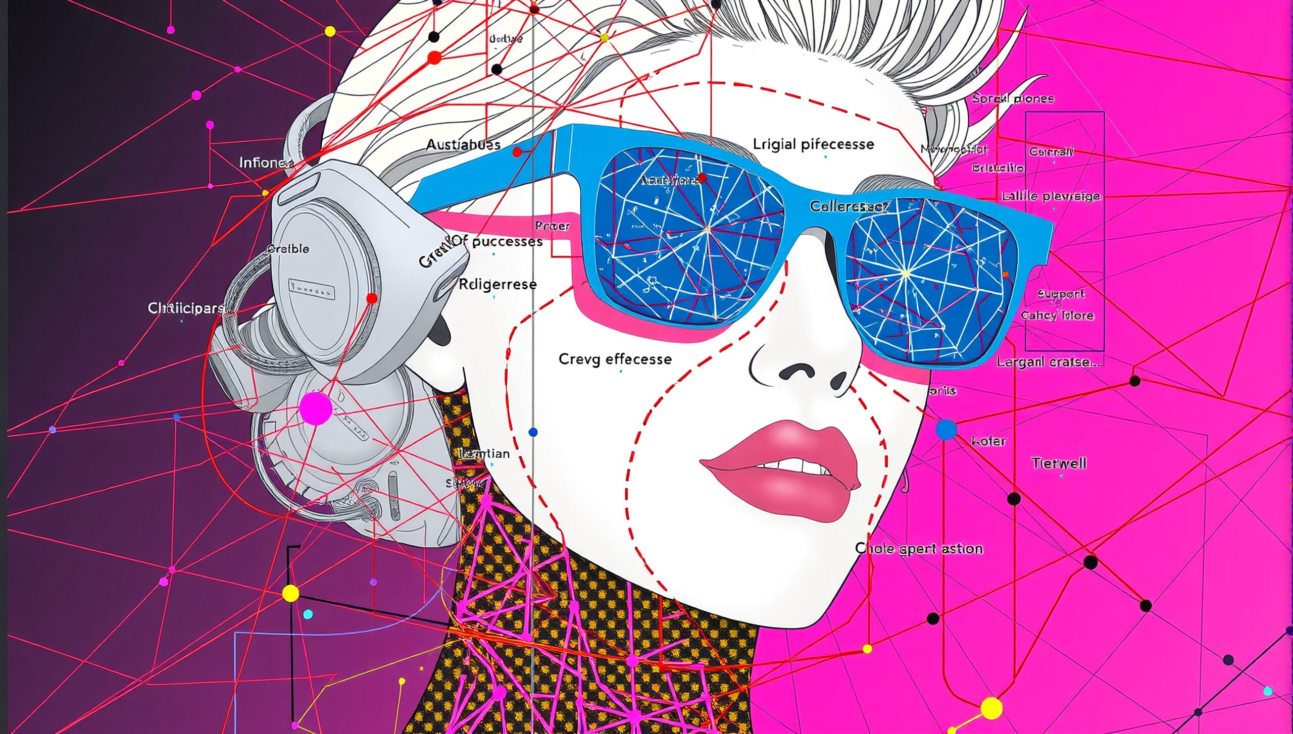 Futuristic Pop Art Diva Design