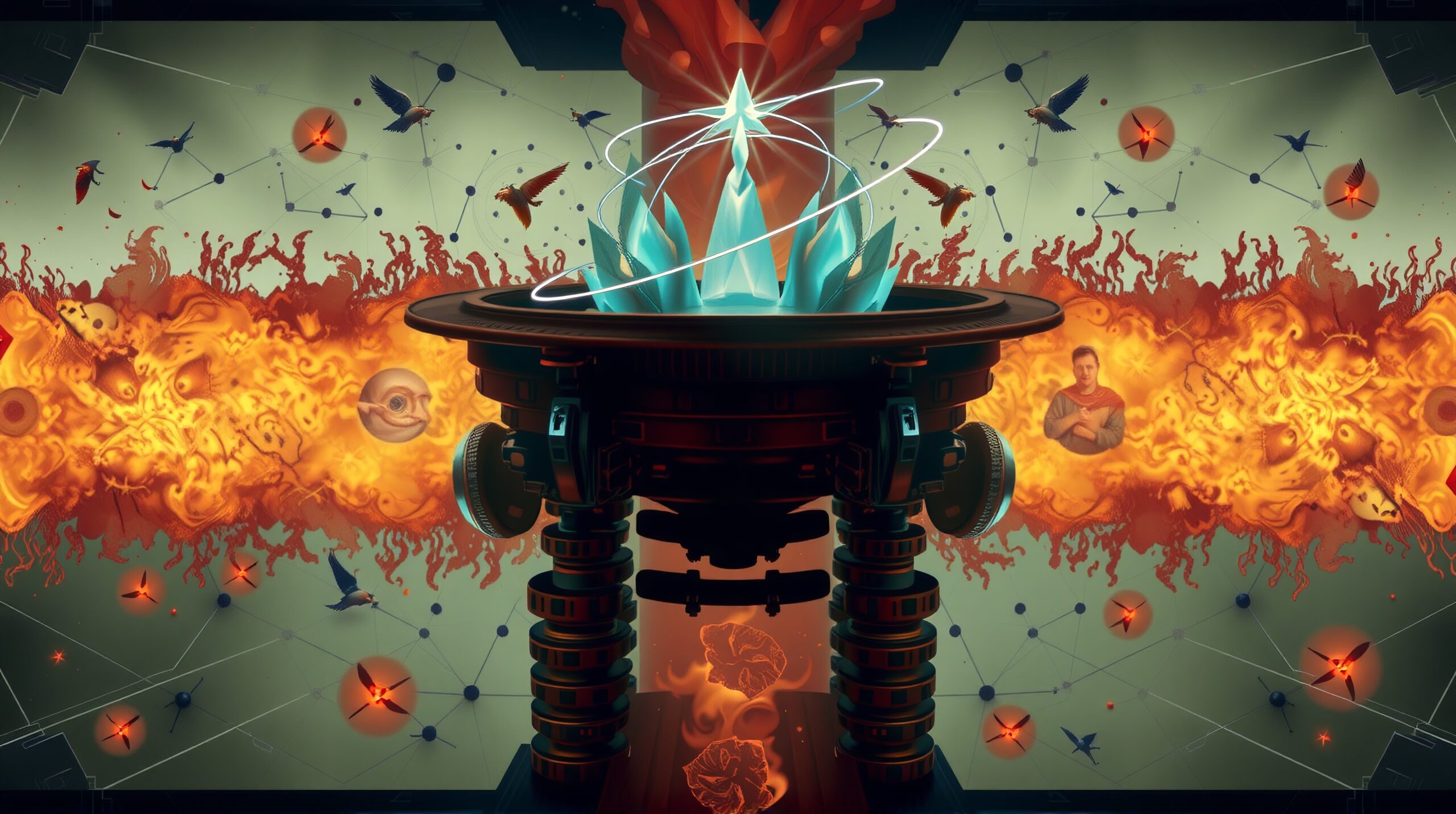 Galactic Fusion of Fantasy Worlds