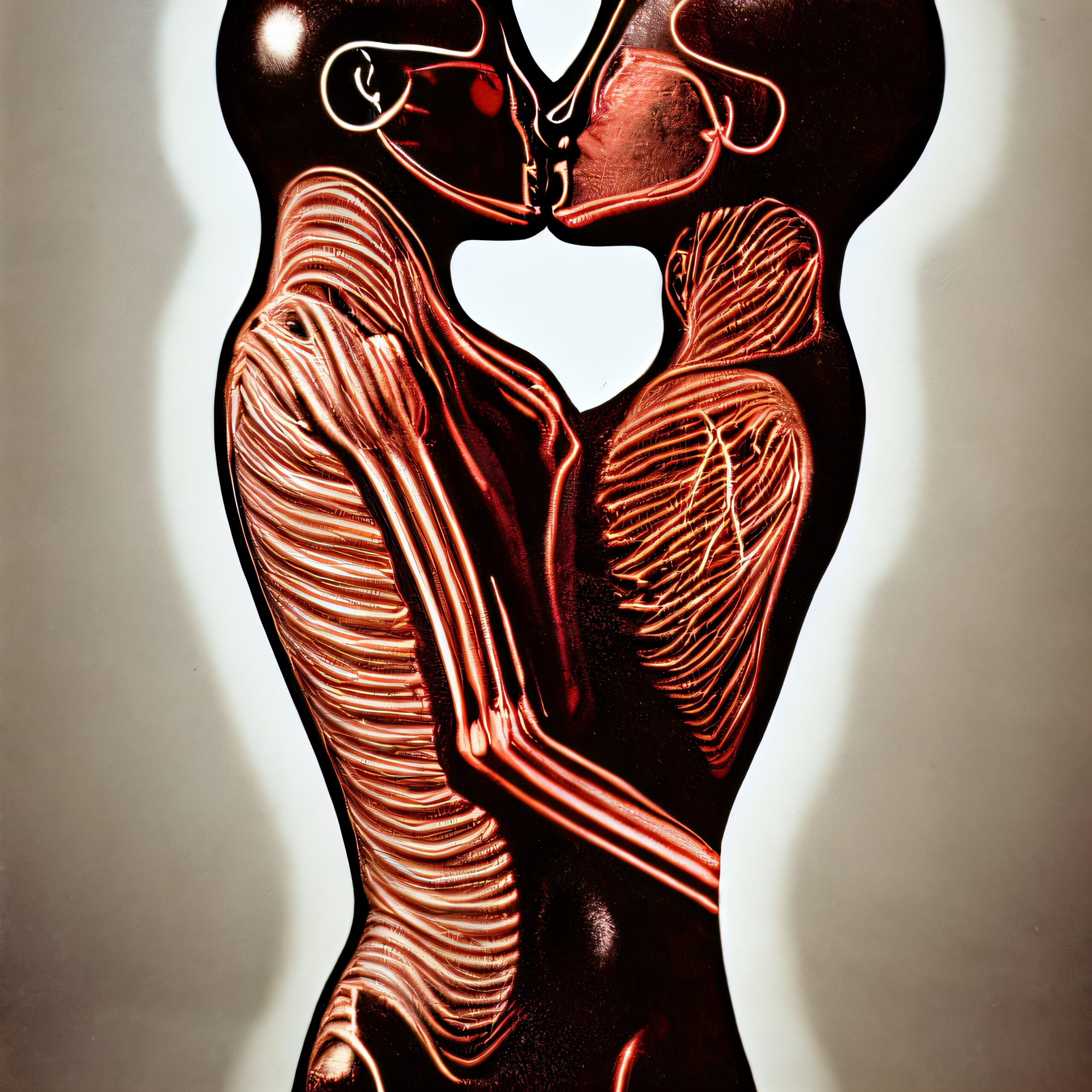 Anatomical Embrace of Connected Souls