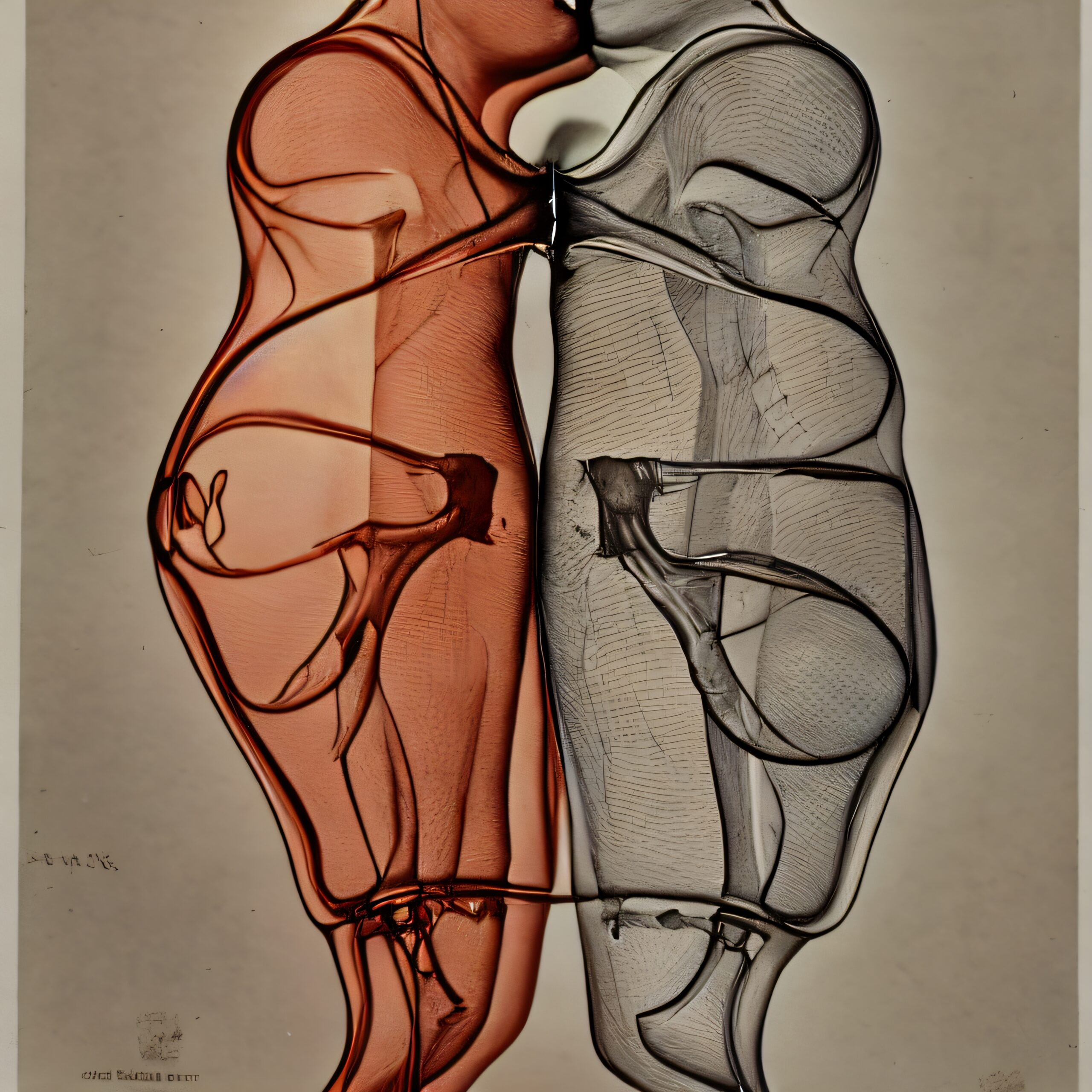 X-Ray Fusion of Human Bodies
