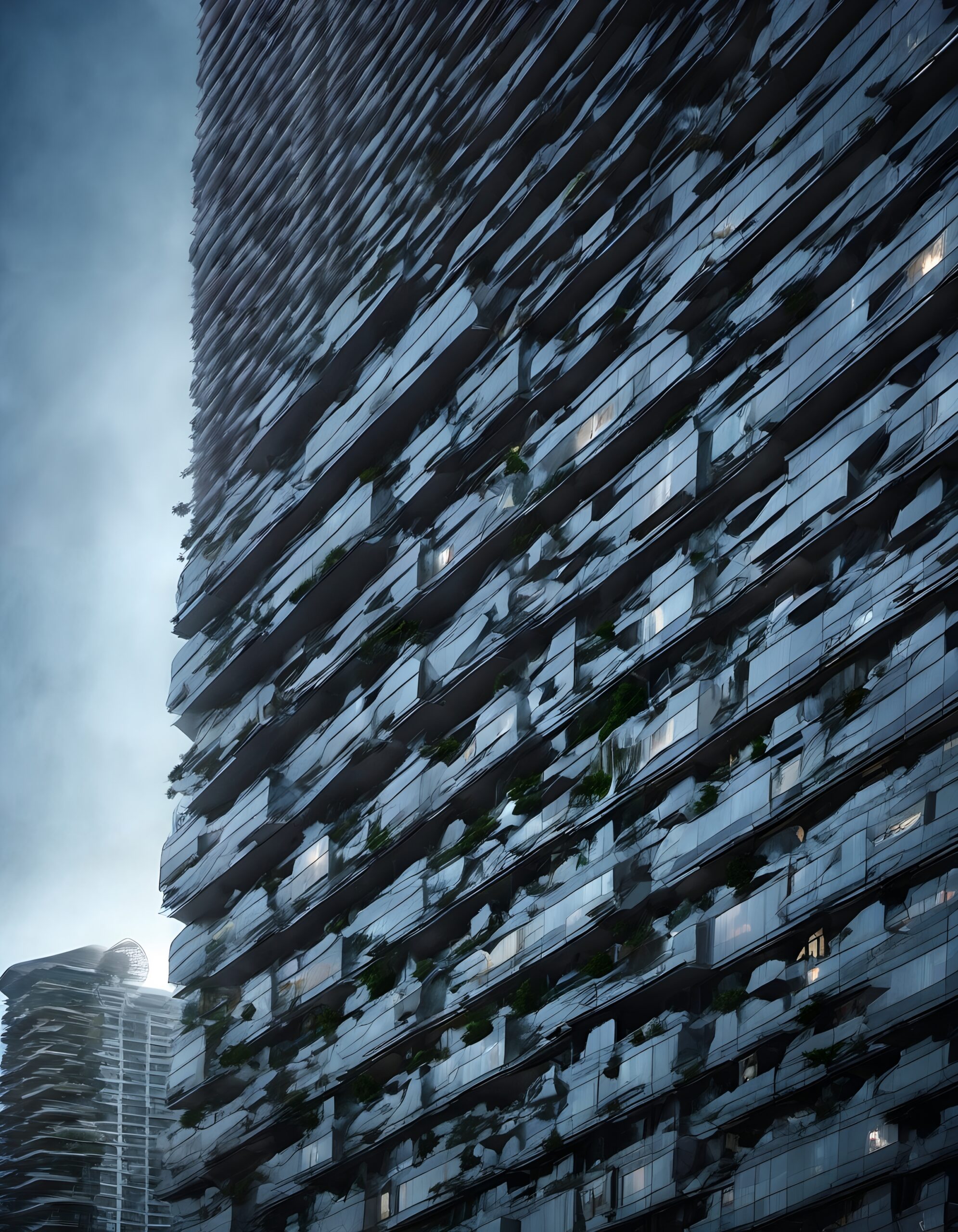 Architectural Innovation with Fractured Facade