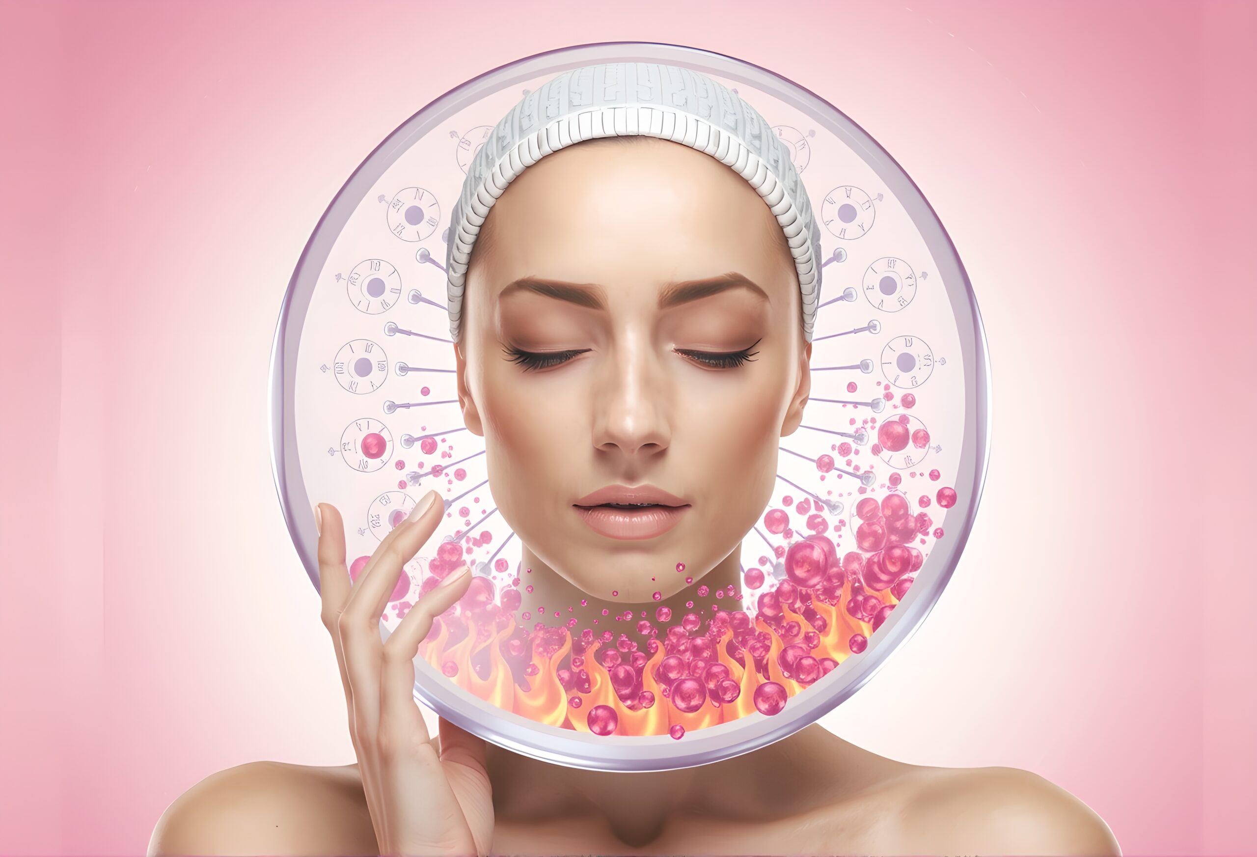 Futuristic Skincare Concept Art